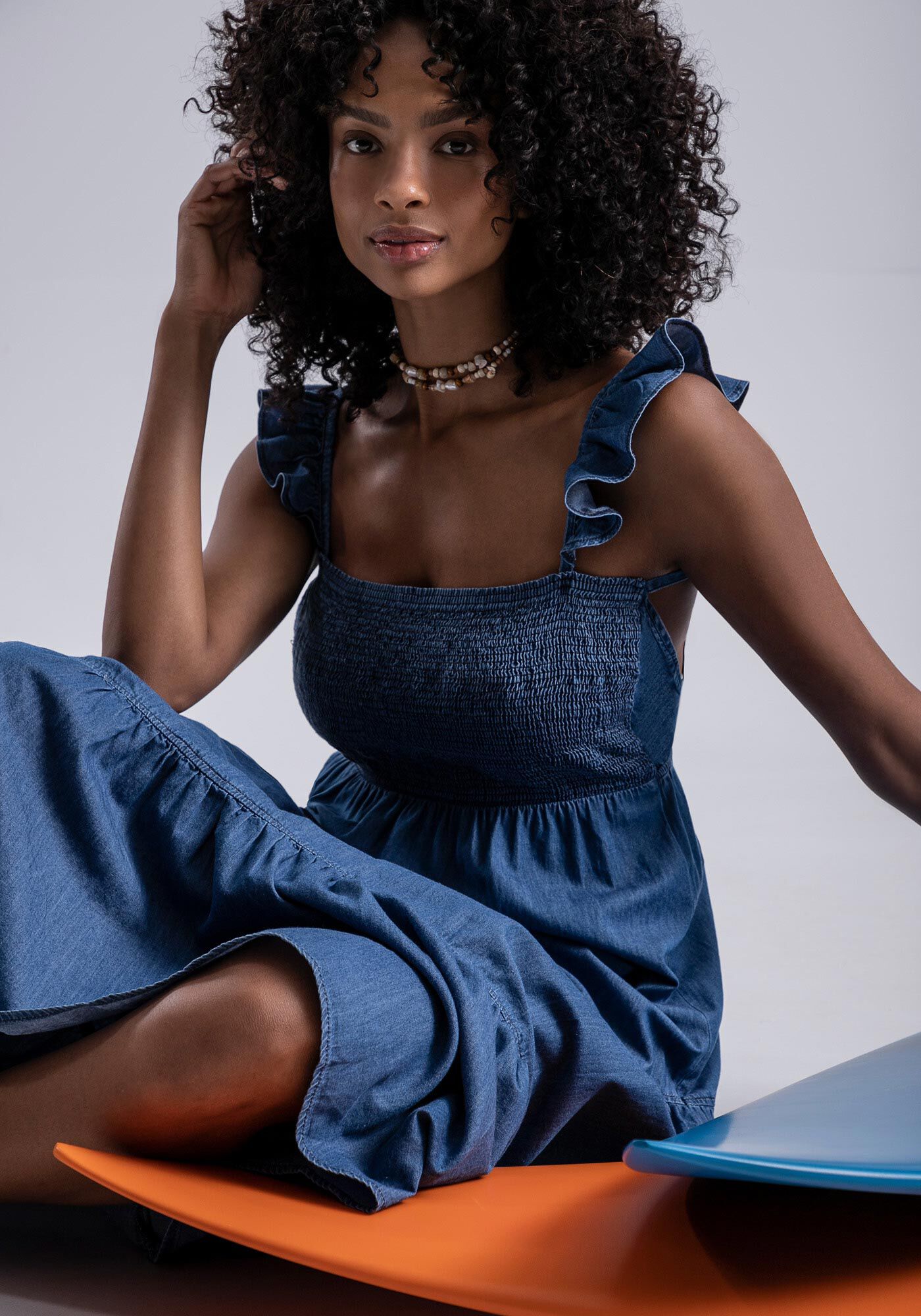 Vestido jeans clearance de alca