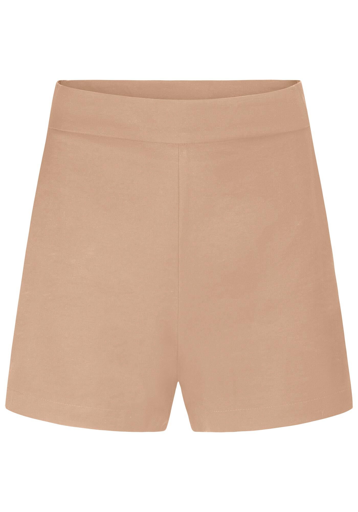 Shorts Cintura Alta Alfaiataria Minimal, , large.