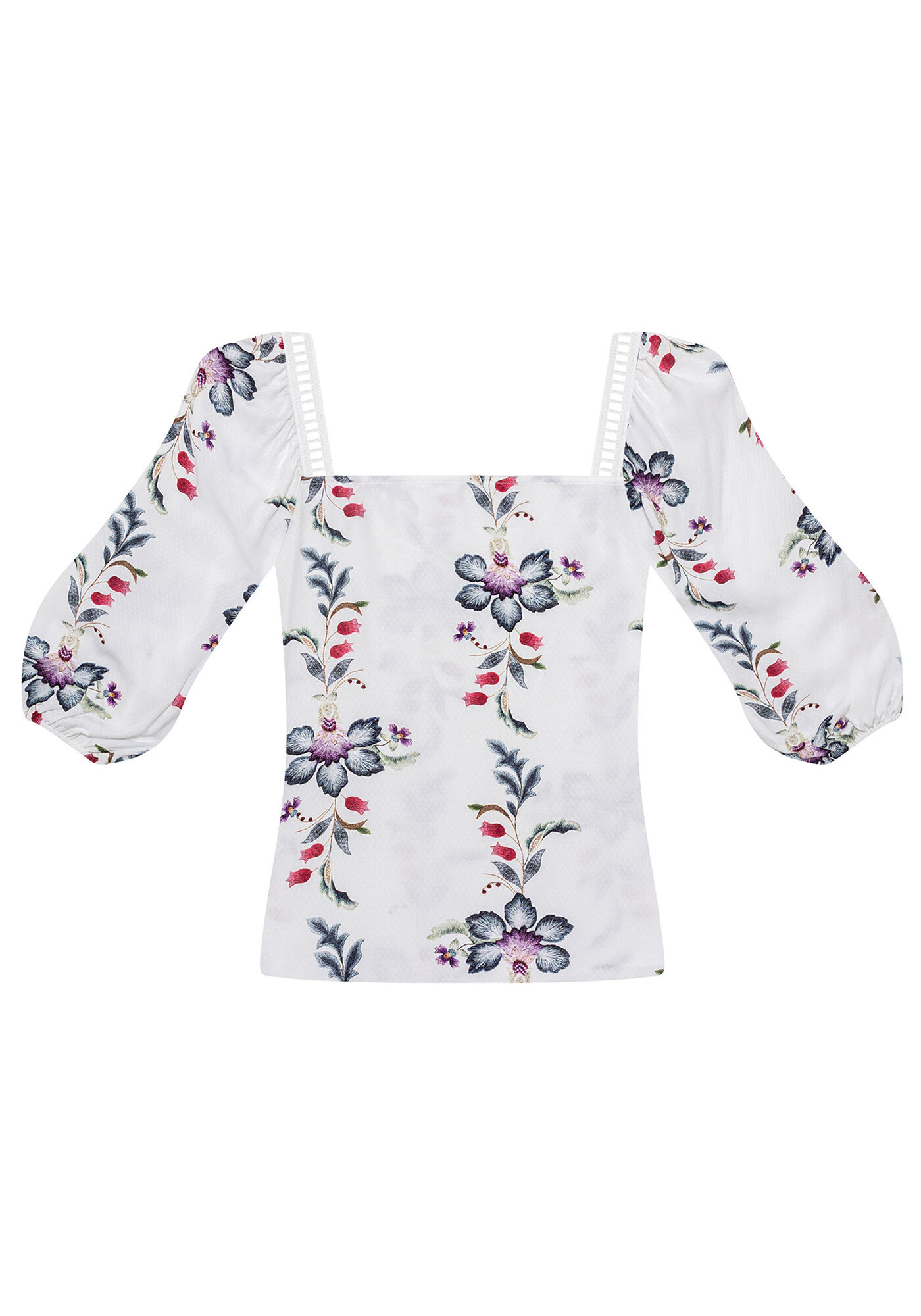 Blusa Tecido Rayon Stars, , large.