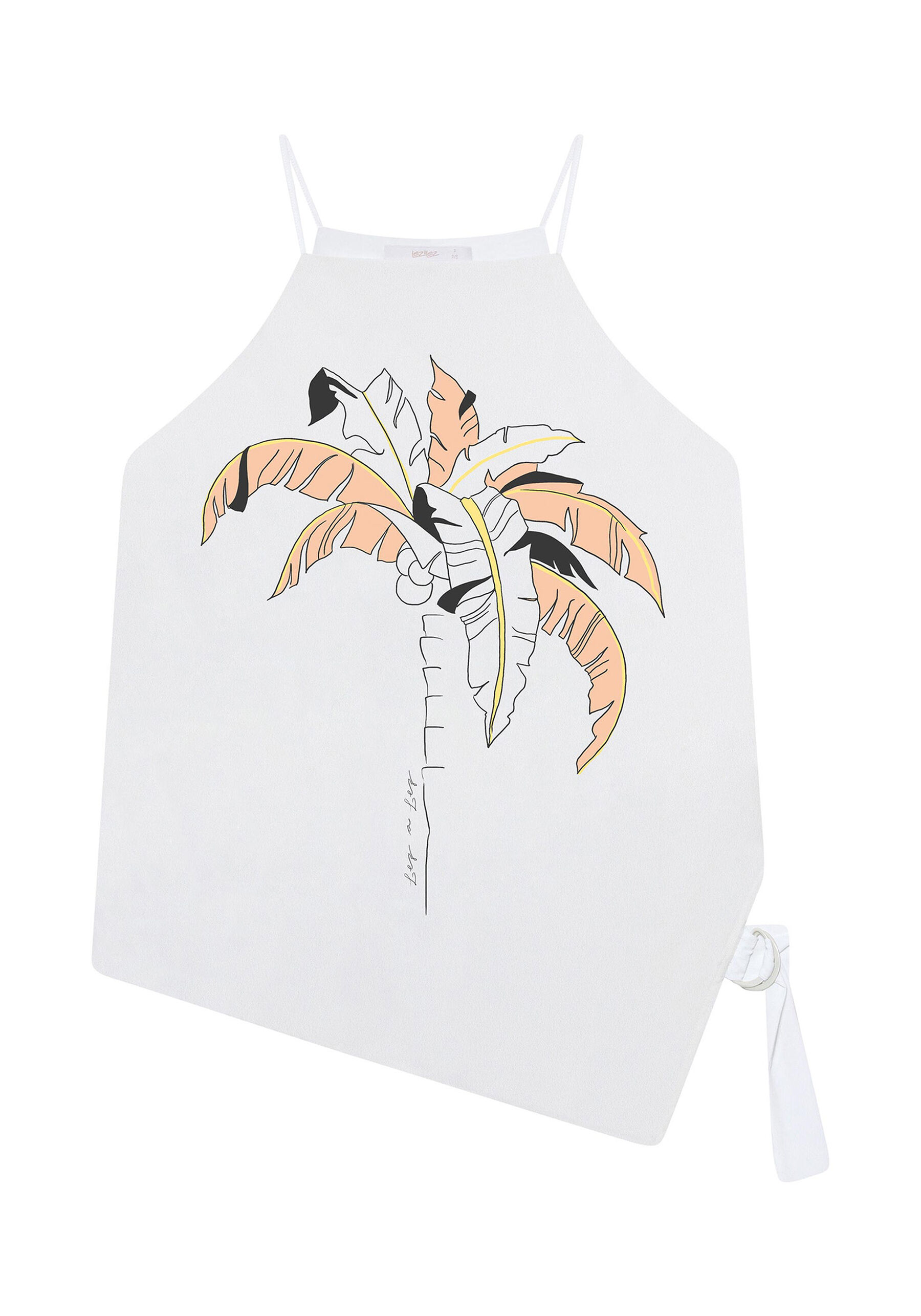 Blusa com Alças Assimétrica, . Blusa com Alças Assimétrica, , large.
