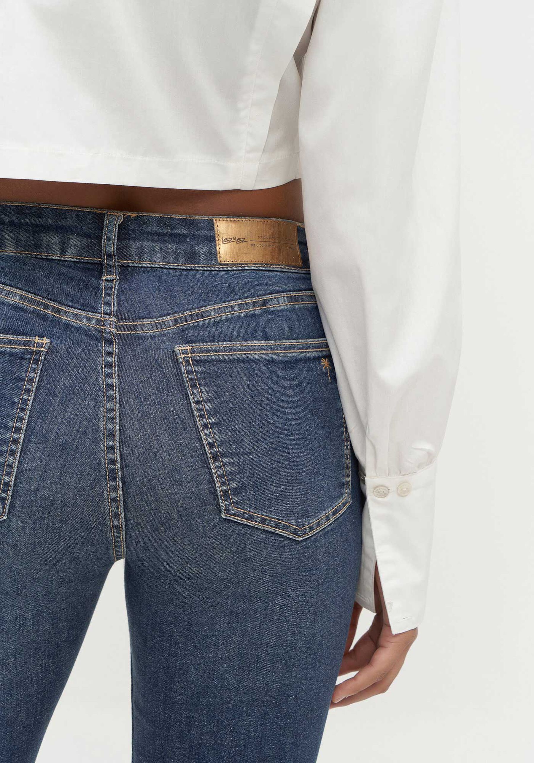 Calça Jeans Skinny com Cintura Alta, . Calça Jeans Skinny com Cintura Alta, , large.