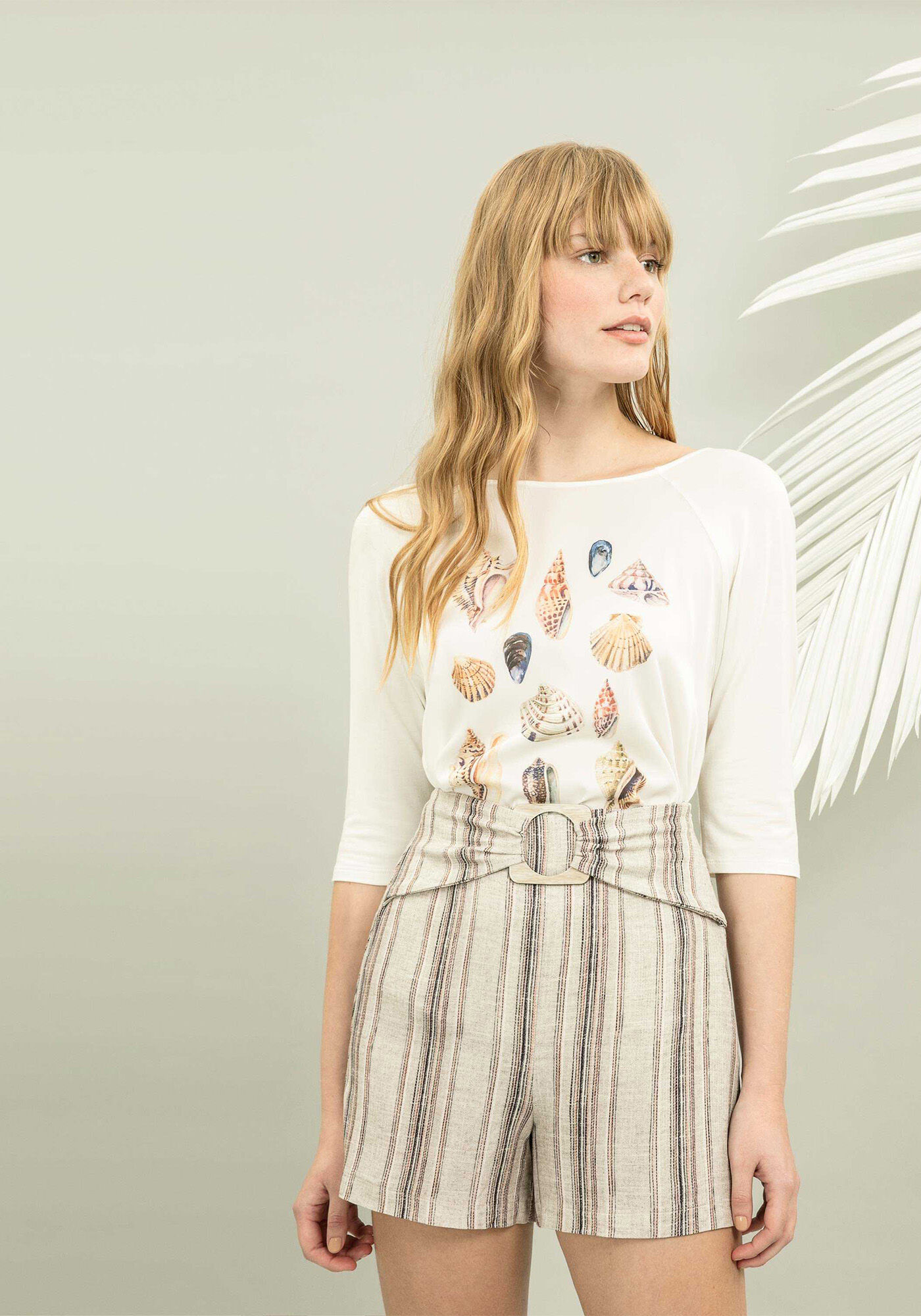 Shorts Linho com Cinto Keeling, , large.