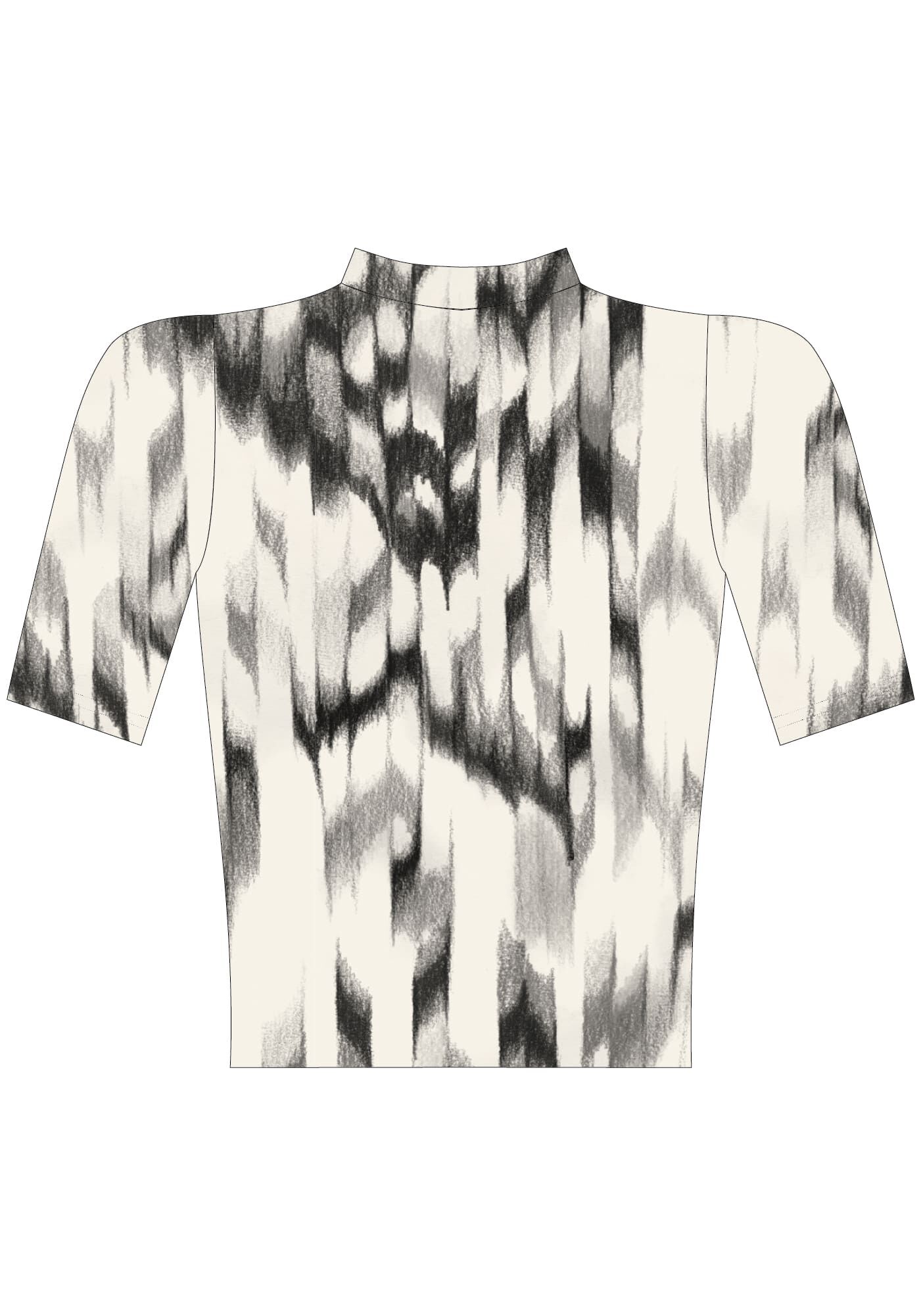 Blusa Malha Canelado Sevilha, , large.