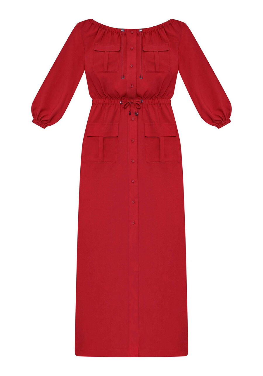 Vestido Longo Manga Longa, . Vestido Longo Manga Longa, , large.