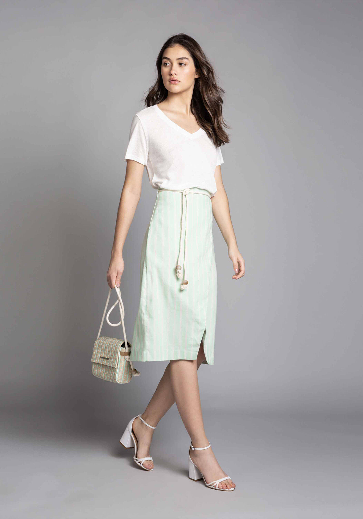 Saia M&iacute;di Transpassada Cinto, , large.