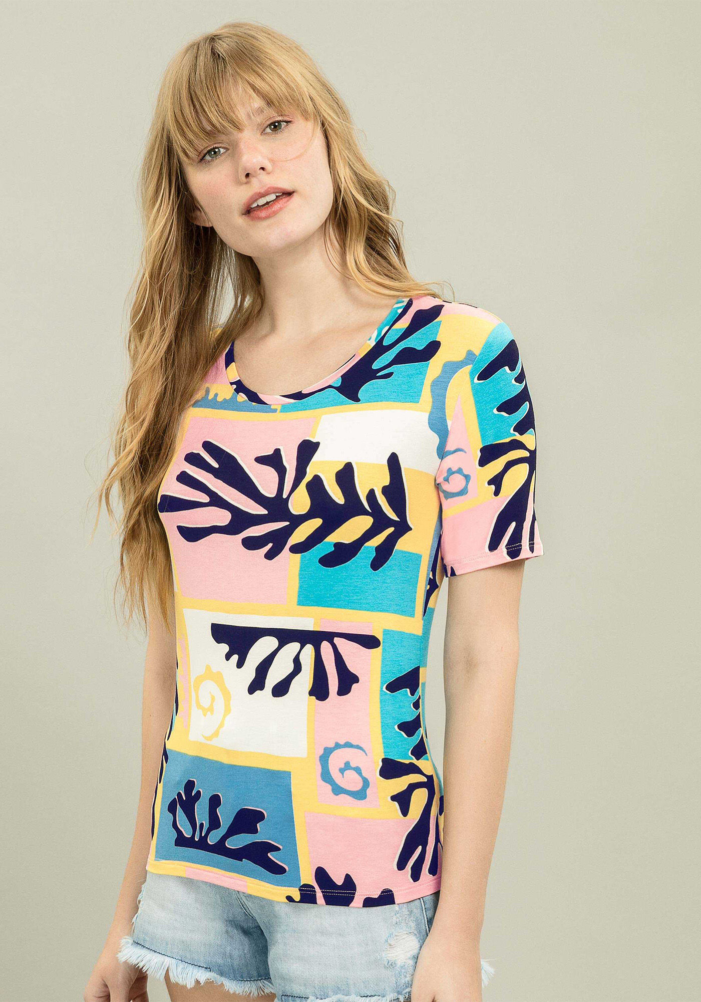 Blusa Estampa Coogee, , large.