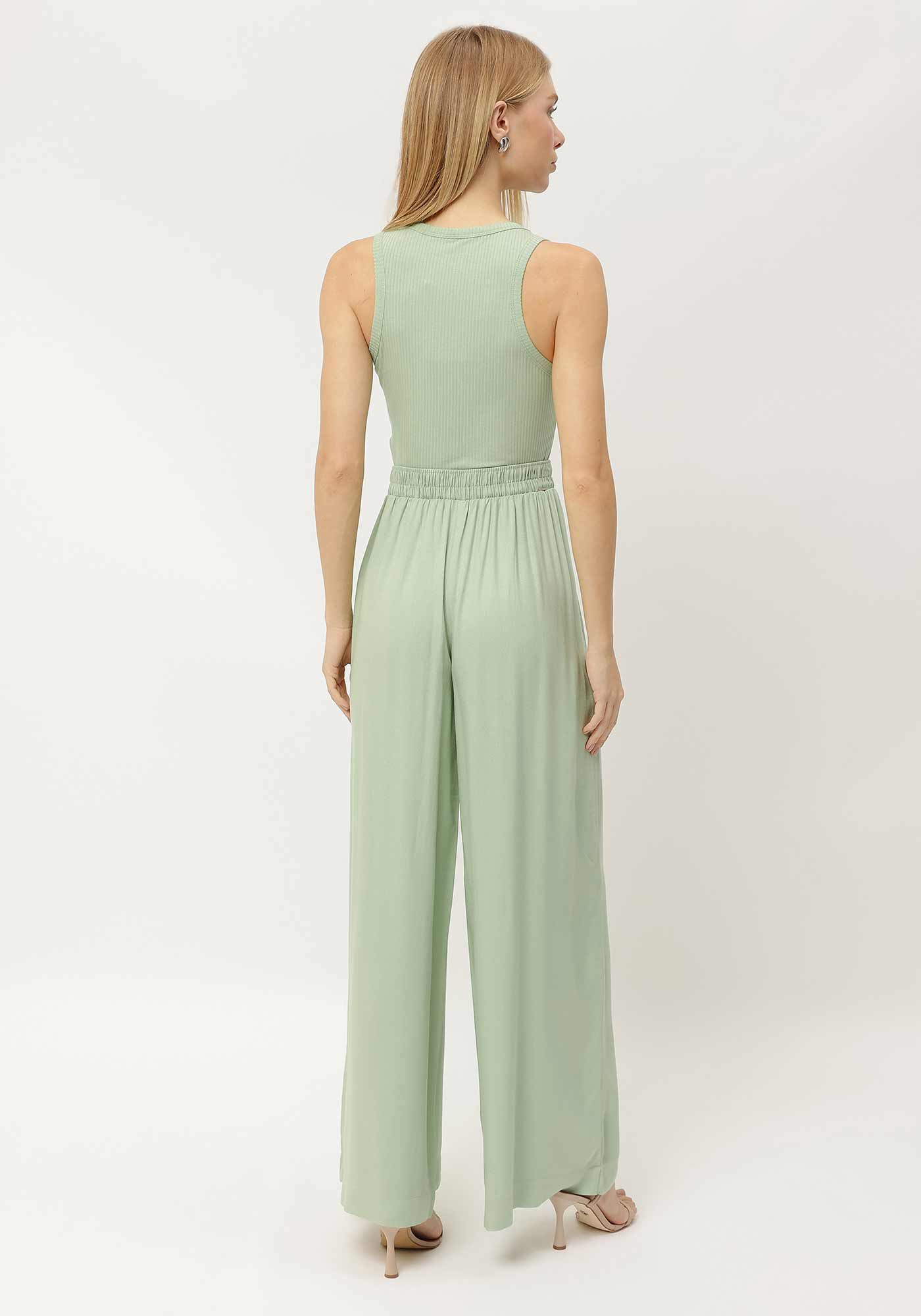 Regata Cropped Canelada Halter Neck, , large.