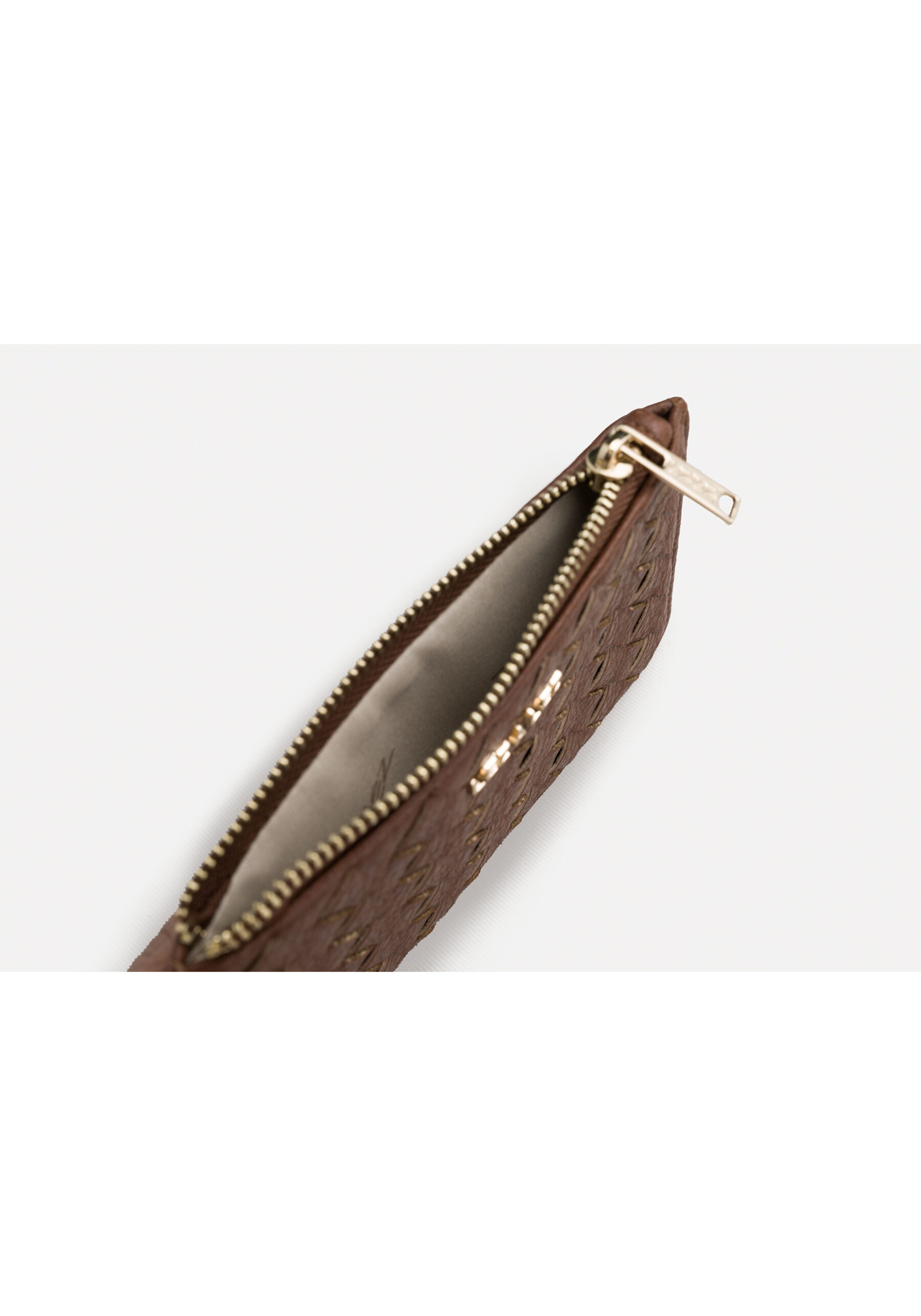 Carteira Pequena Retangular Trançada Com Zíper, . Carteira Pequena Retangular Trançada Com Zíper, , large.