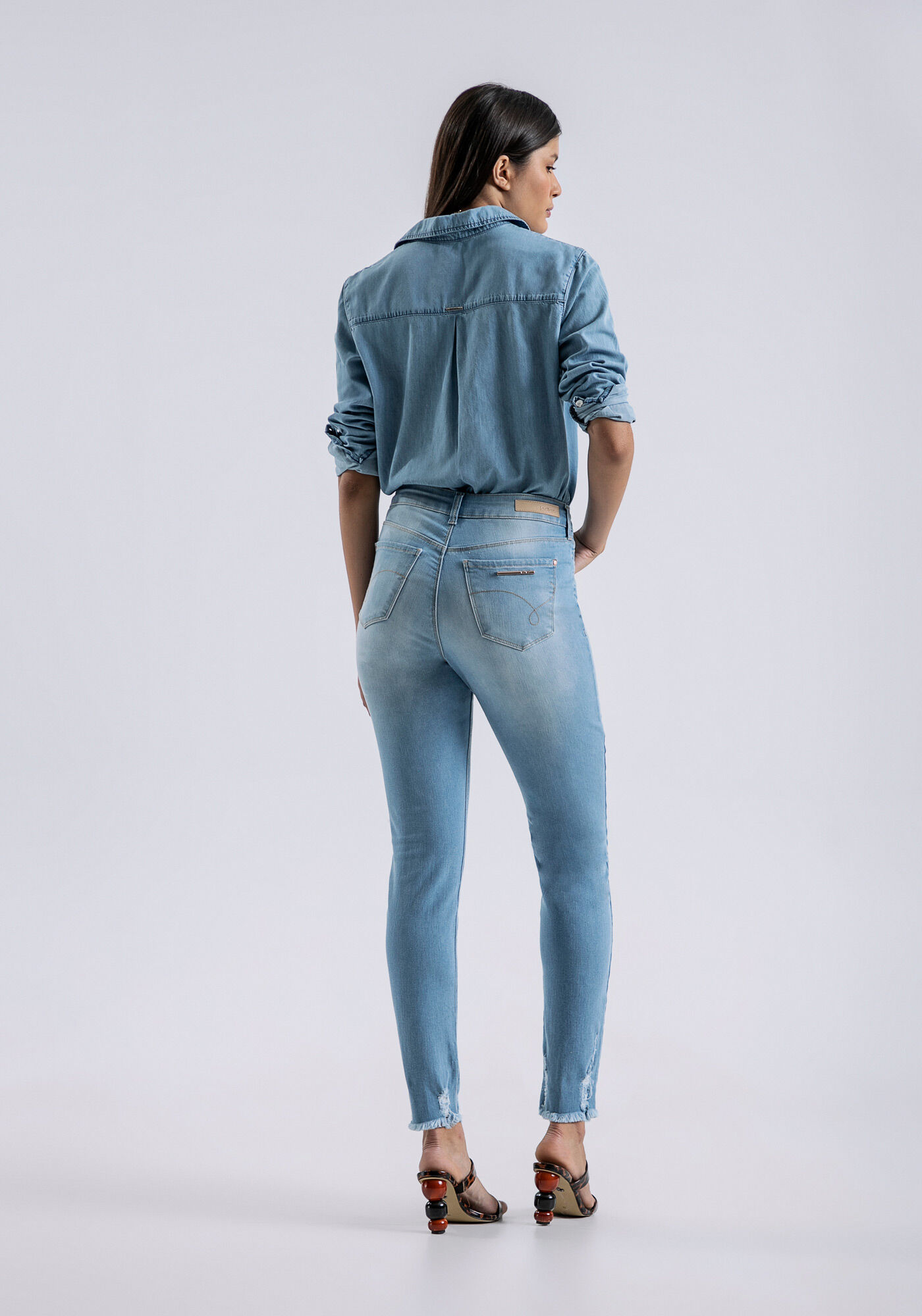 Cal&ccedil;a Jeans Aruba Super Alta Every Day, JEANS, large.