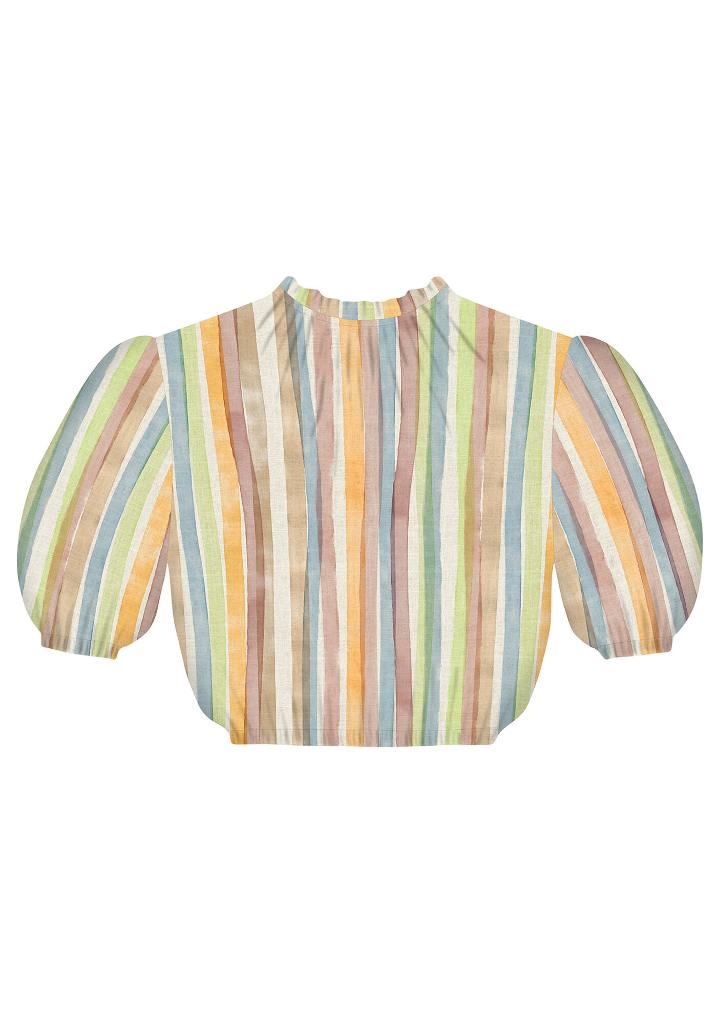 Blusa Tecido Rayon Bali Cropped, , large.