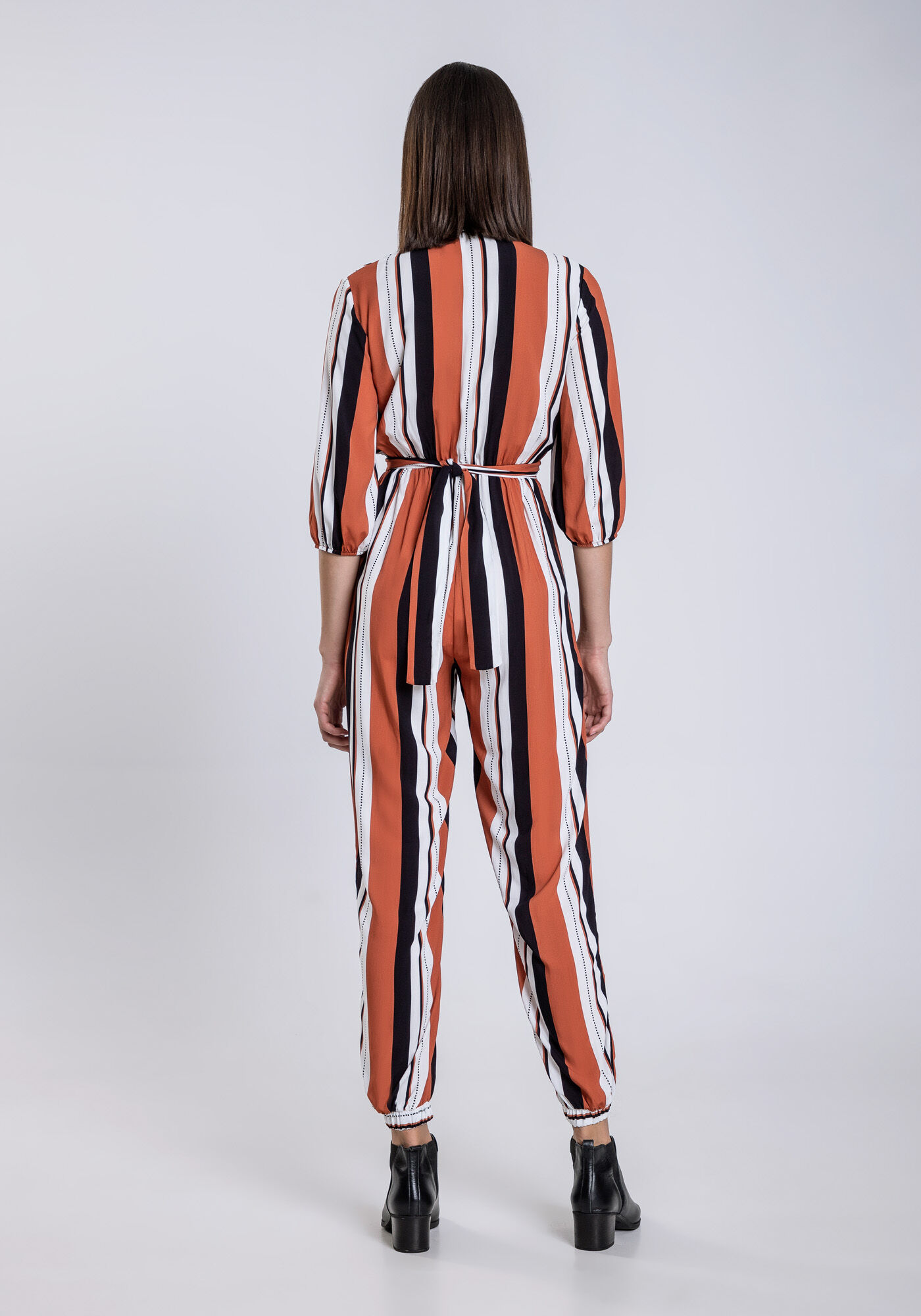 Macac&atilde;o Longo em Viscose com Faixa, SENTIDO, large.