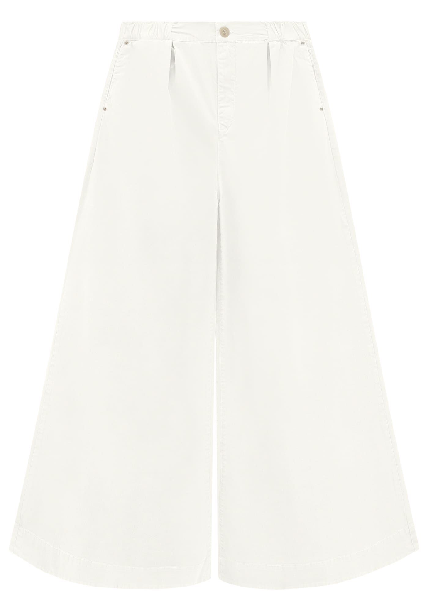 Cal&ccedil;a Sarja Wide Leg com Pregas, , large.