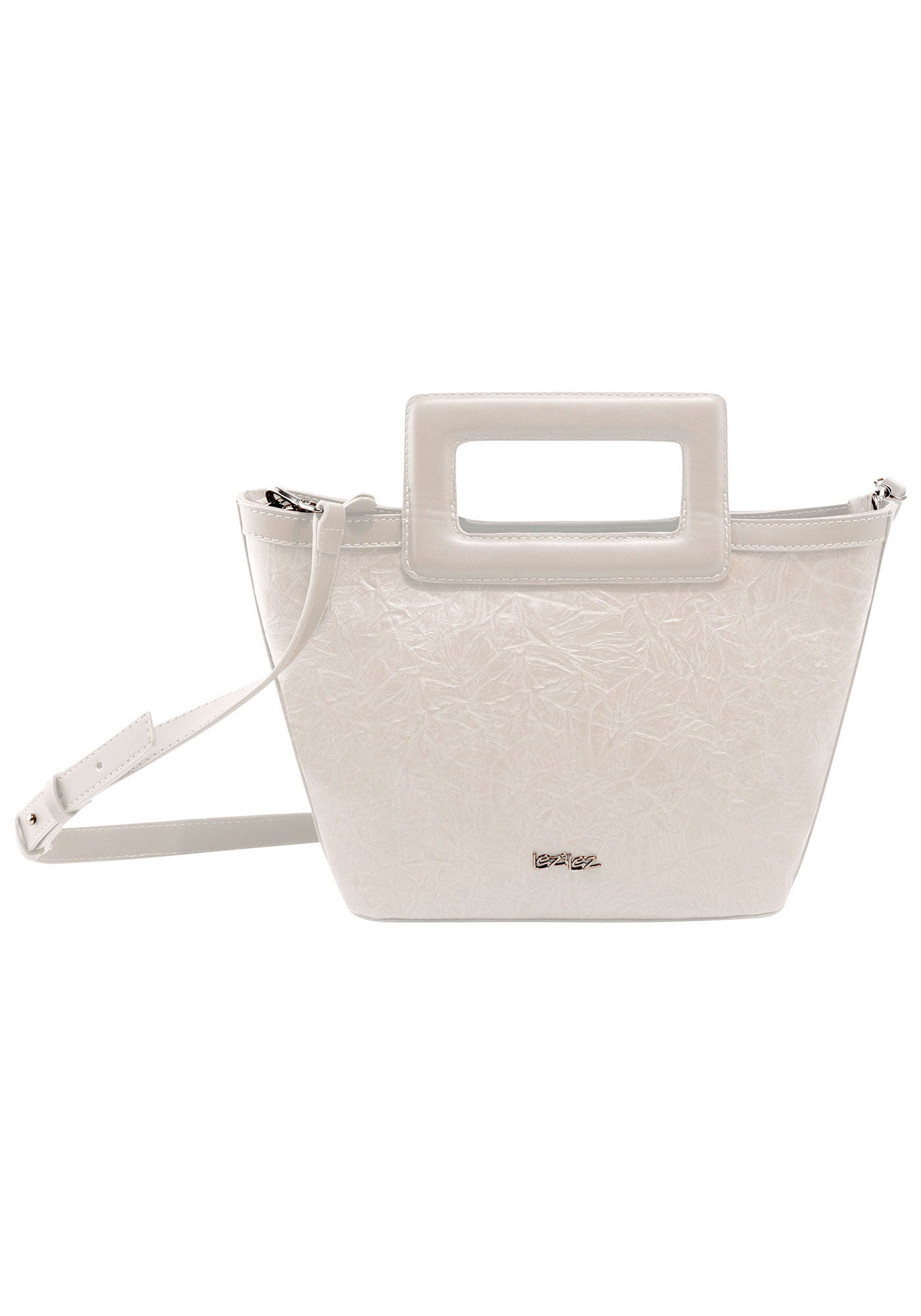 Bolsa M&eacute;dia Handlebag com Textura, , large.