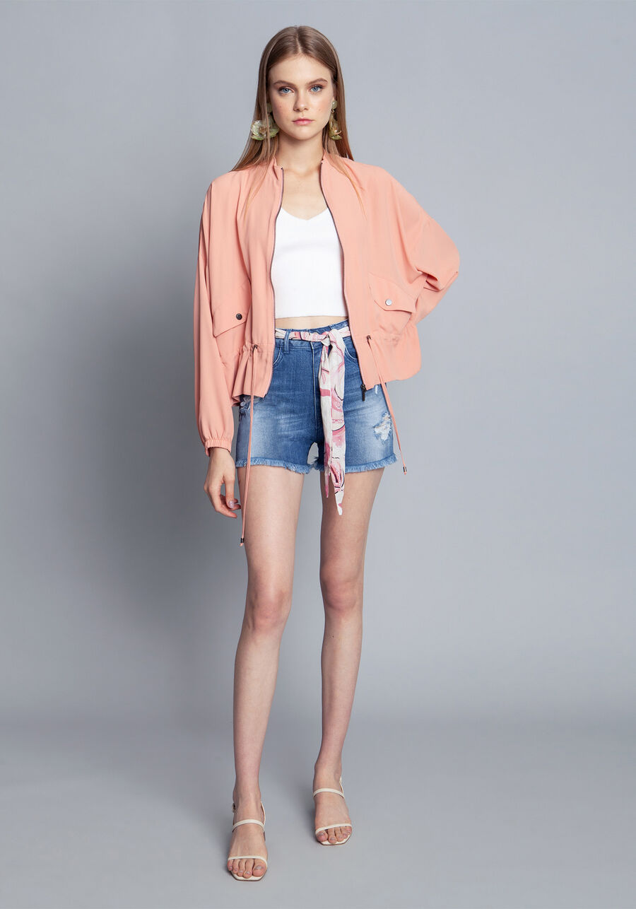 Shorts Jeans com Elastano, . Shorts Jeans com Elastano, , large.