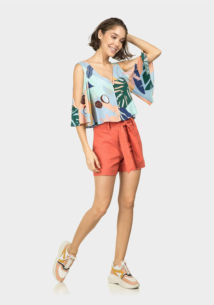 Blusa Naked Shoulder Estampa, . Blusa Naked Shoulder Estampa, , large.