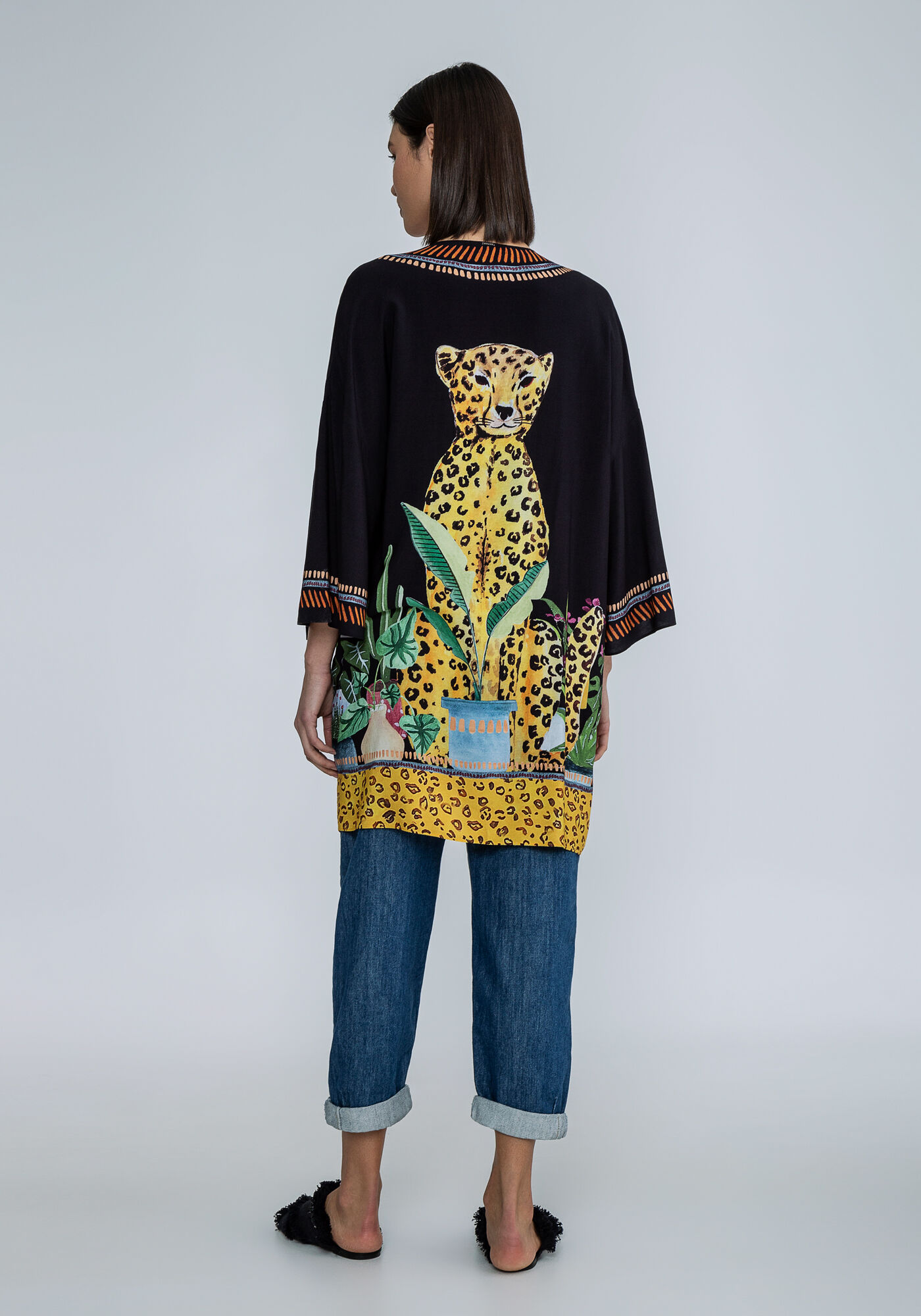 Kimono Sobreposi&ccedil;&atilde;o Manga 3/4, INSTINTO, large.