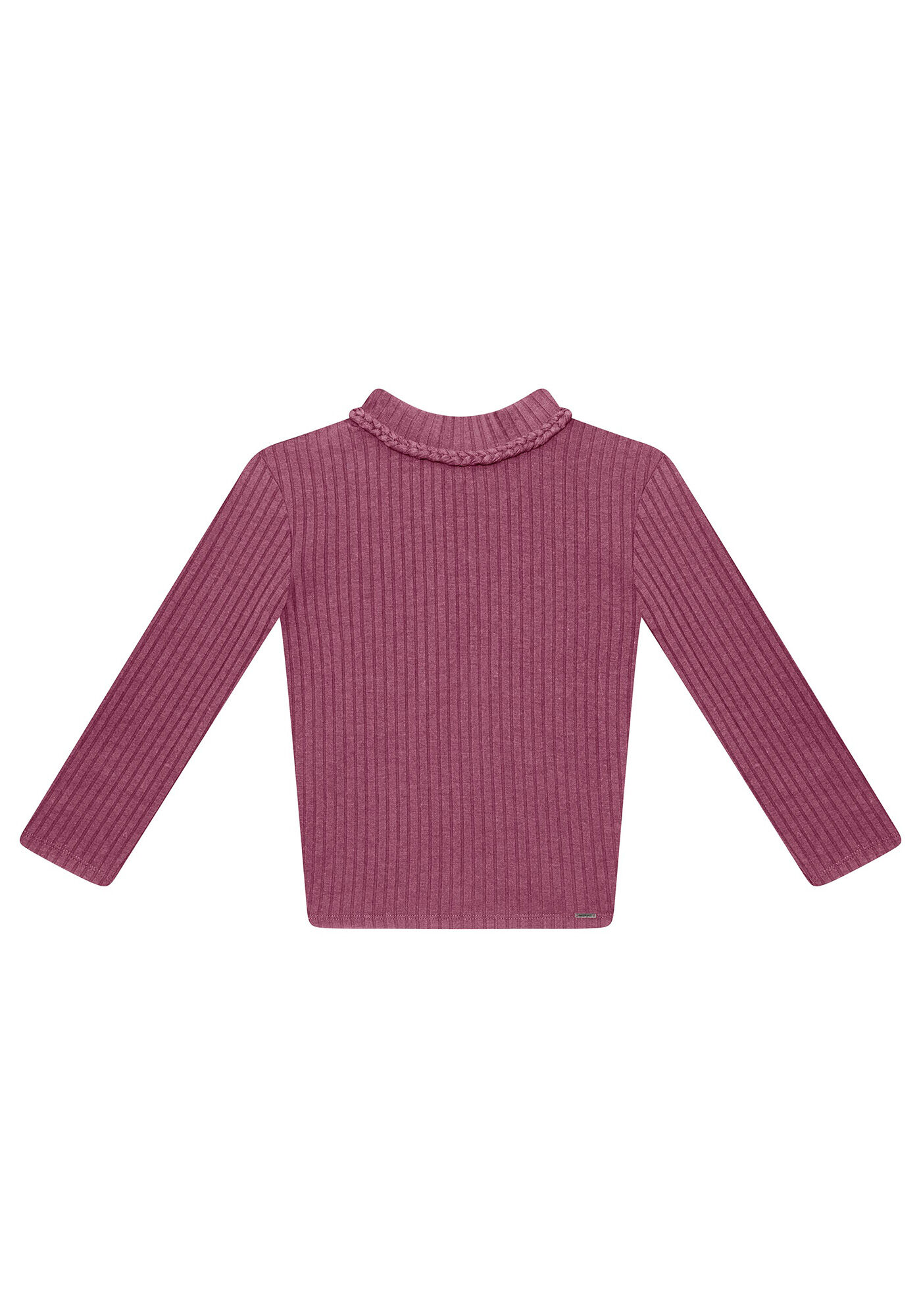 Blusa Manga 3/4 Gola Alta, , large.