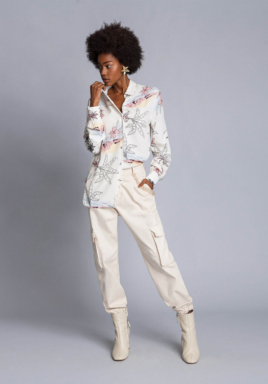 Camisa Manga Longa Estampa, . Camisa Manga Longa Estampa, , large.