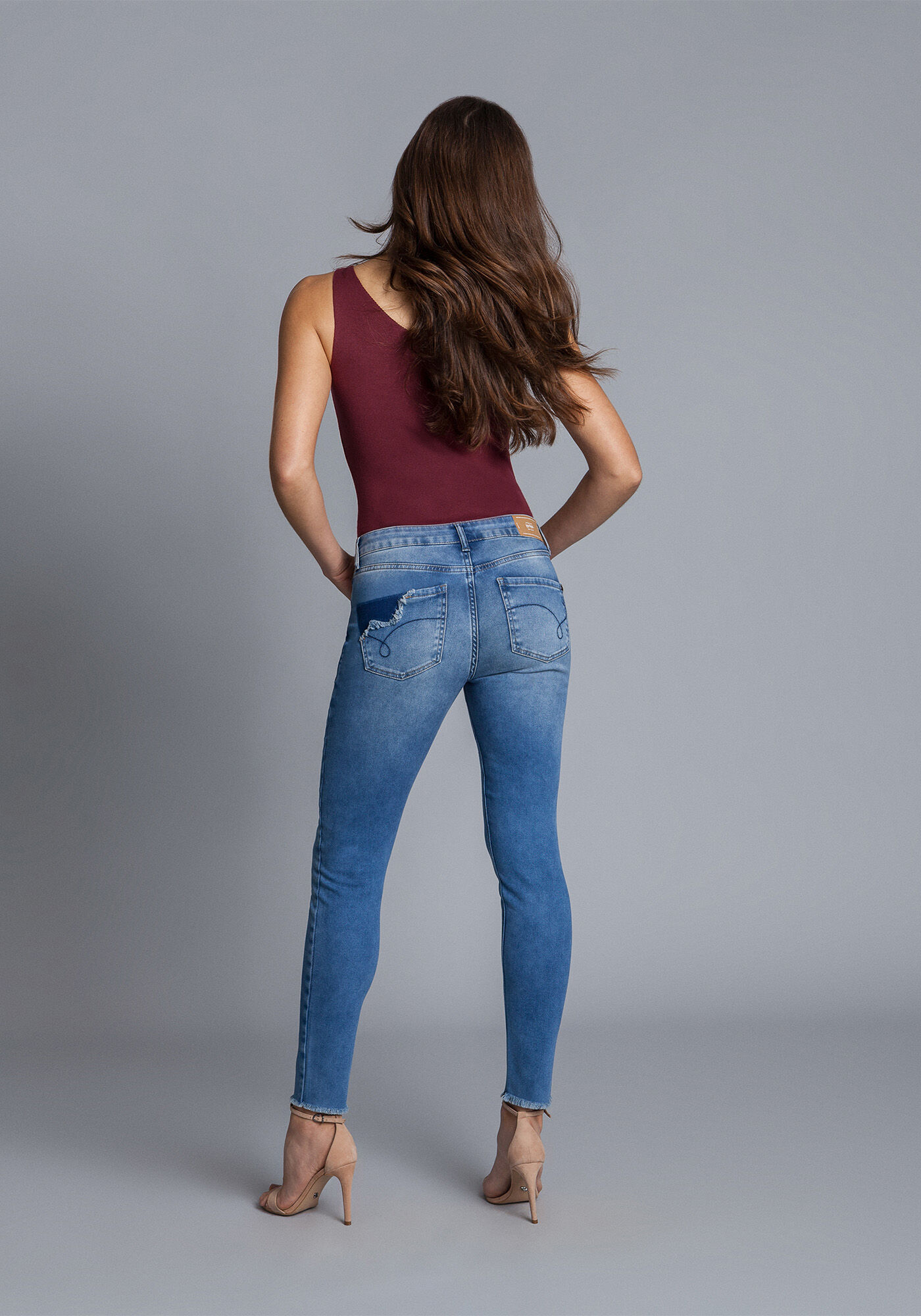 Cal&ccedil;a Jeans Skinny Bali Cinto Every Day, , large.