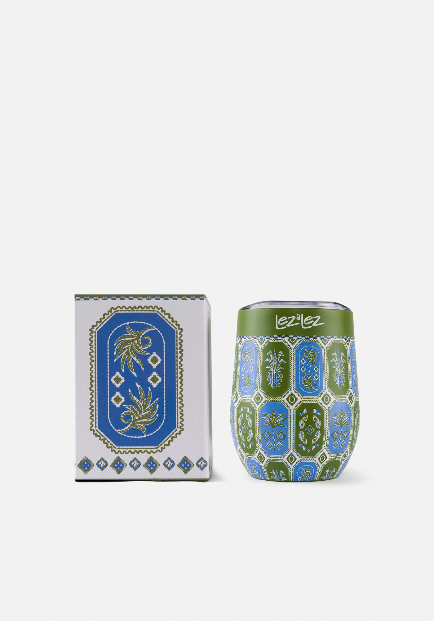 Copo T&eacute;rmico Com Tampa, MINI GRAVURA AZUL, large.