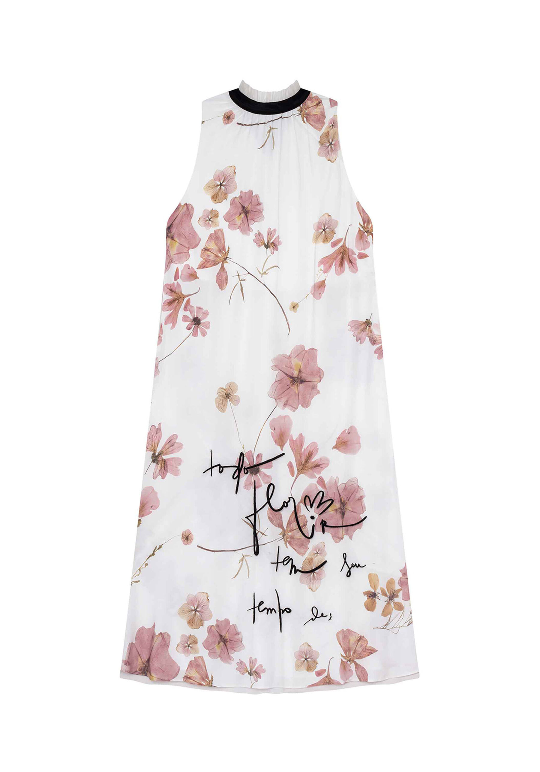 Vestido Tecido Rayon Bali/Tule Cha Eulirica, EULIRICAS. Vestido Tecido Rayon Bali/Tule Cha Eulirica, EULIRICAS, large.
