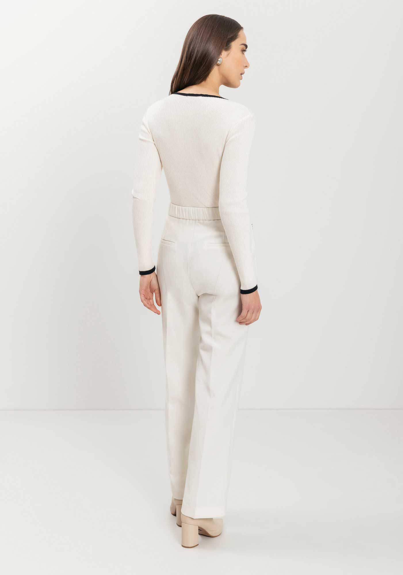 Cal&ccedil;a Reta De Cintura M&eacute;dia Com Z&iacute;peres, , large.