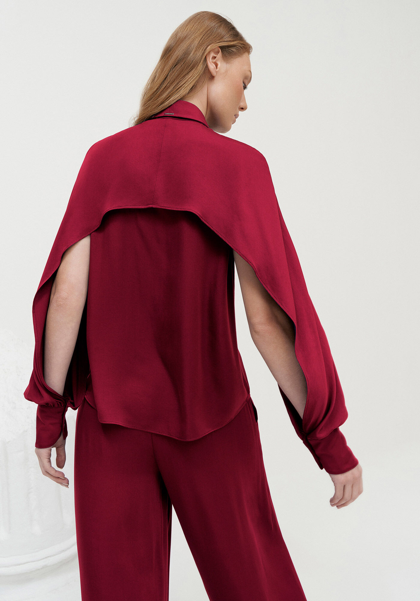 Camisa Manga Longa com Recorte Sobreposto, , large.