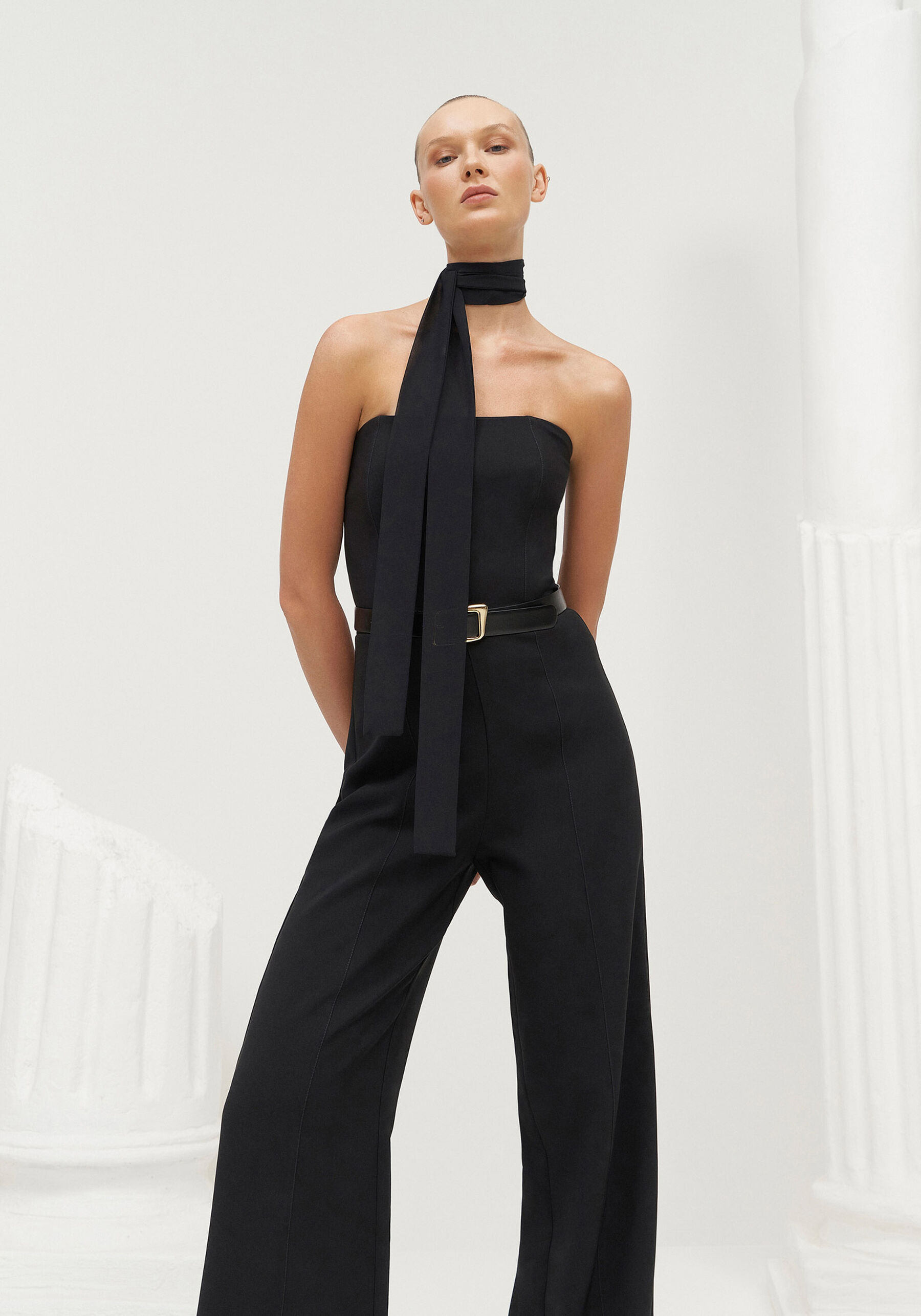 Macacão Longo Pantalona Sem Alça, . Macacão Longo Pantalona Sem Alça, , large.