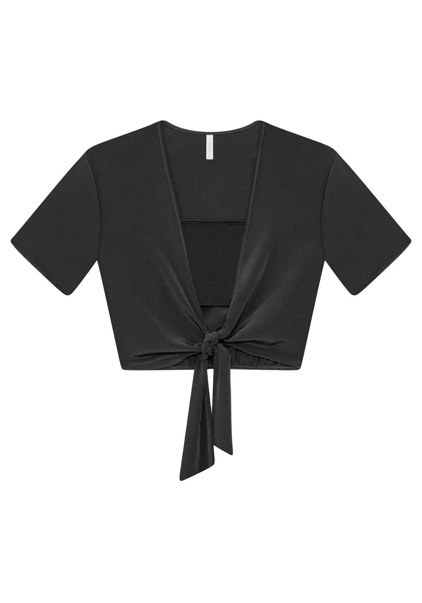 Blusa Cropped Amarra&ccedil;&atilde;o Top, , large.