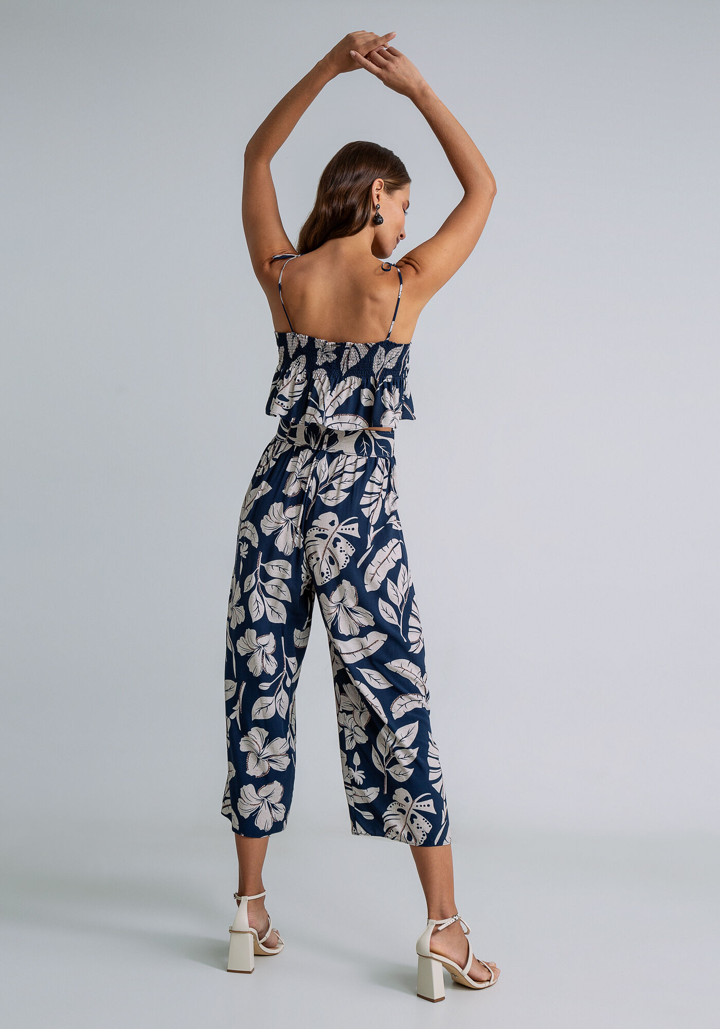 Blusa com Al&ccedil;as Franzido Busto, NATURALIDADE, large.