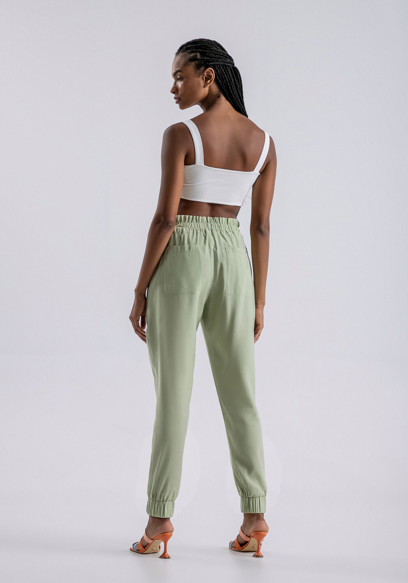 Calça de 2025 viscose com elastico