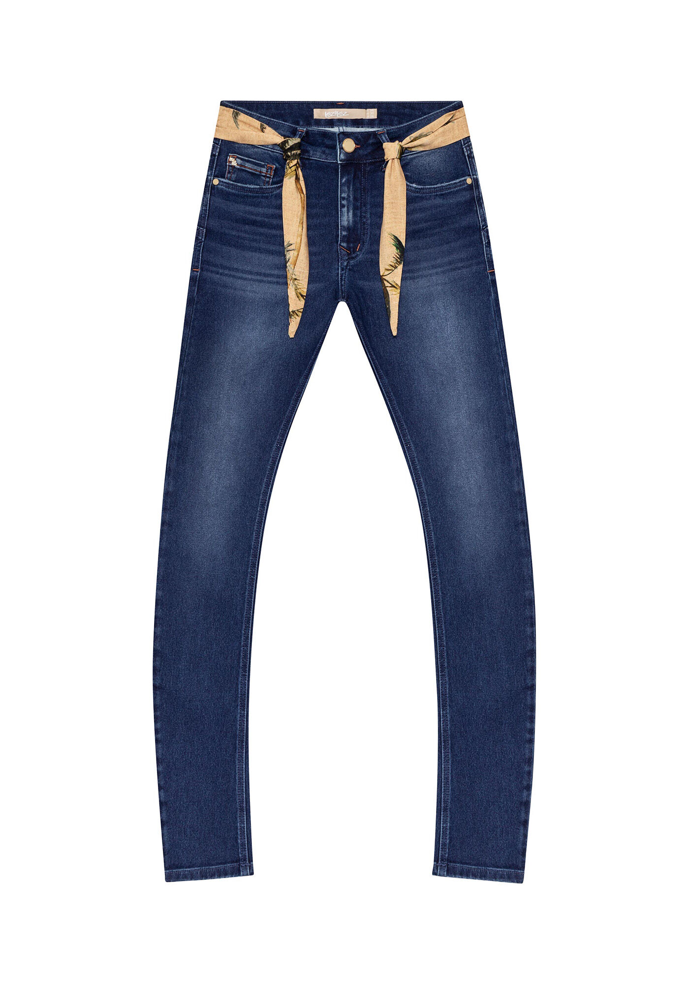 Cal&ccedil;a Jeans Skinny Sirena Cinto Esthetic, , large.