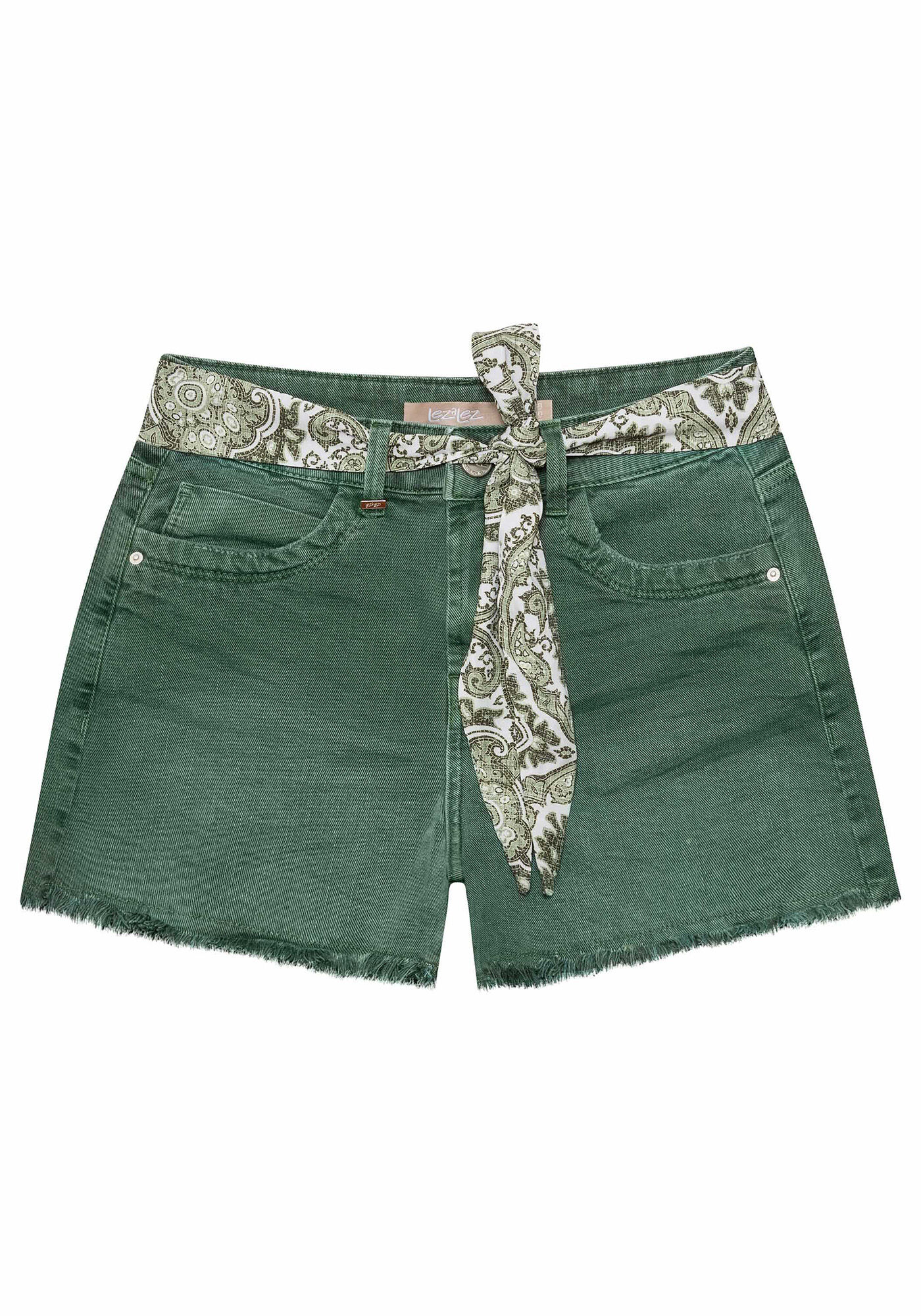 Shorts Jeans Miami com Cinto, , large.