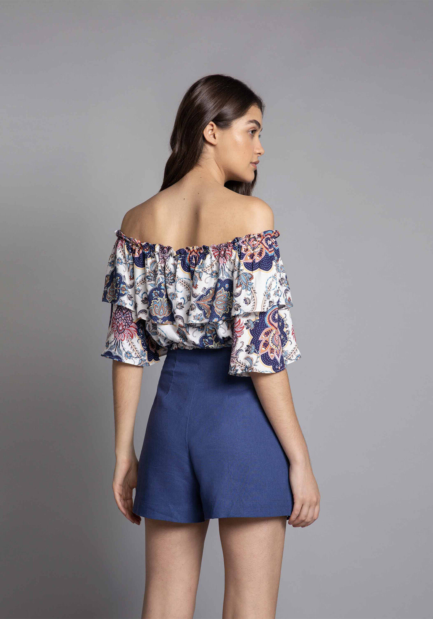 Blusa Ombro a Ombro Cropped, , large.
