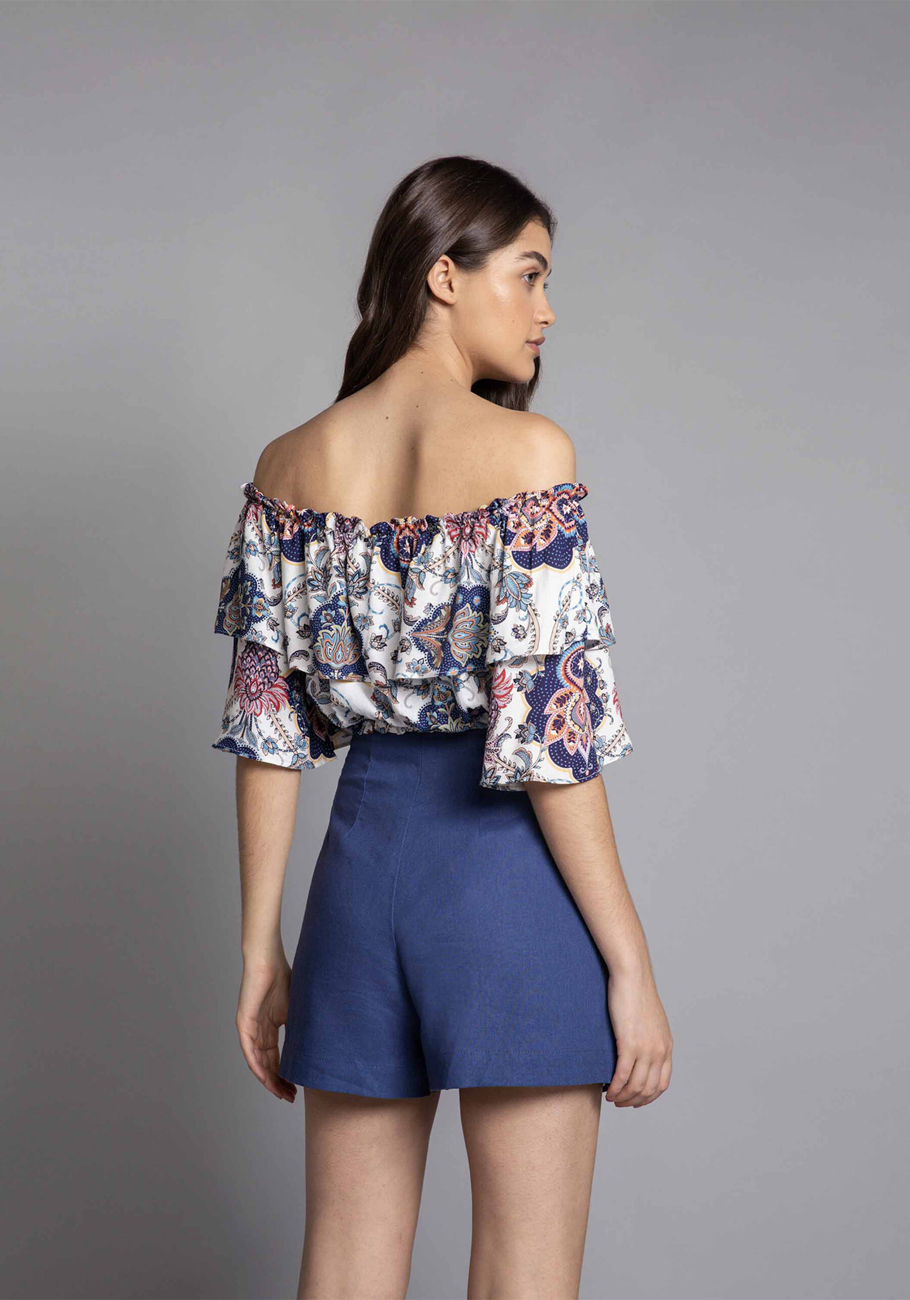 Blusa Ombro a Ombro Cropped, . Blusa Ombro a Ombro Cropped, , large.