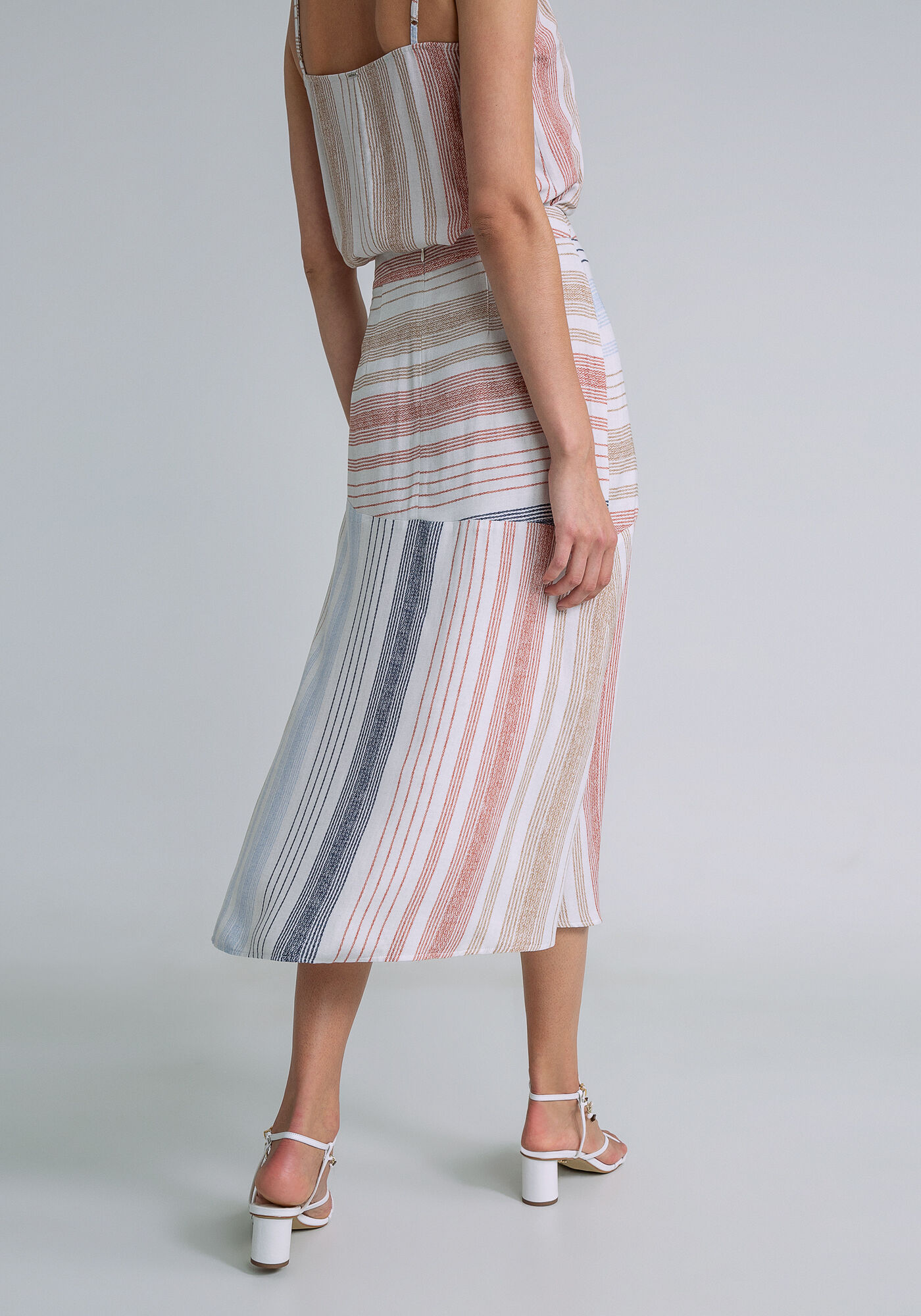 Saia Midi Recorte Assim&eacute;trico, DESCANSO, large.