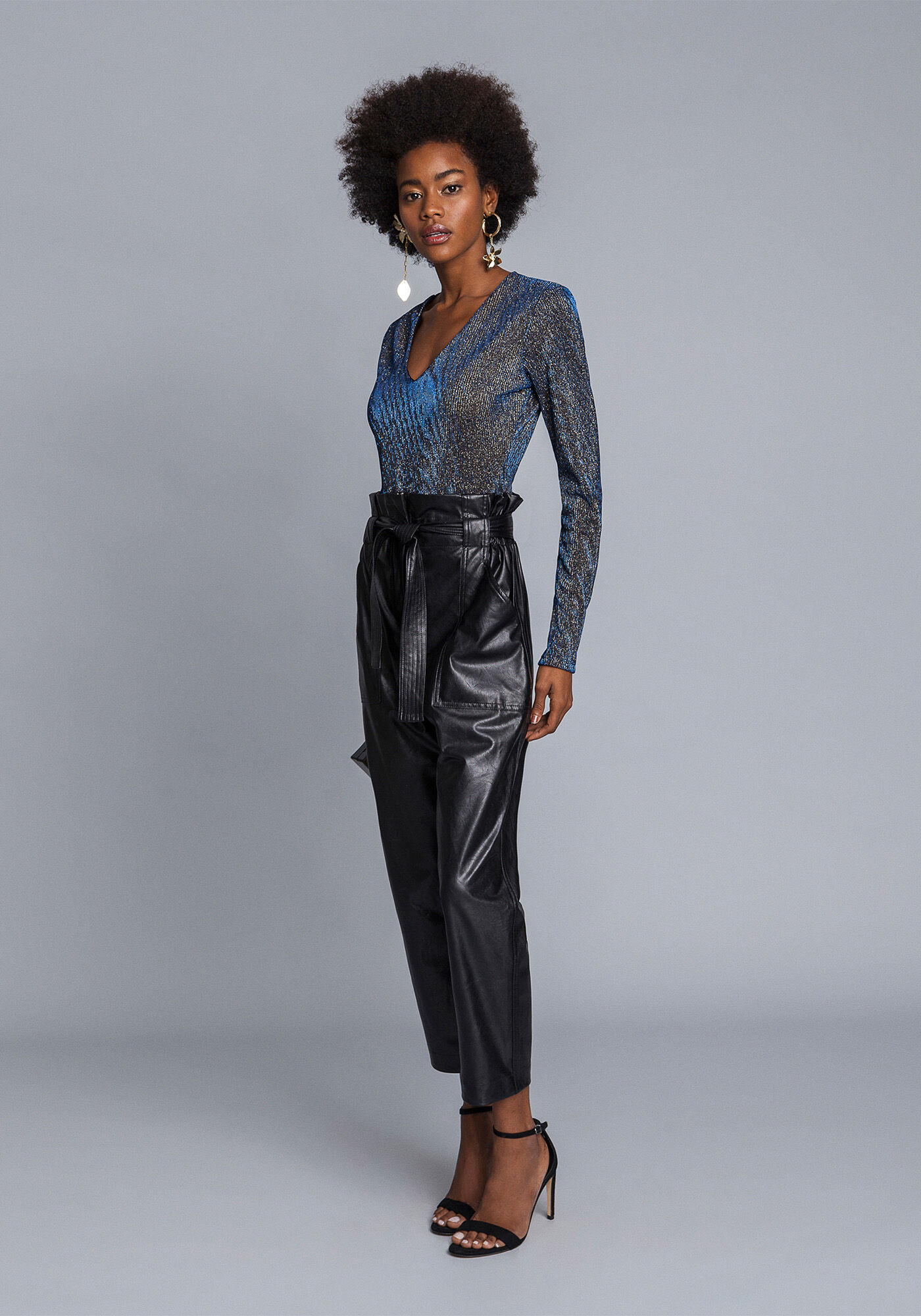 Body Manga Longa com Brilho, , large.