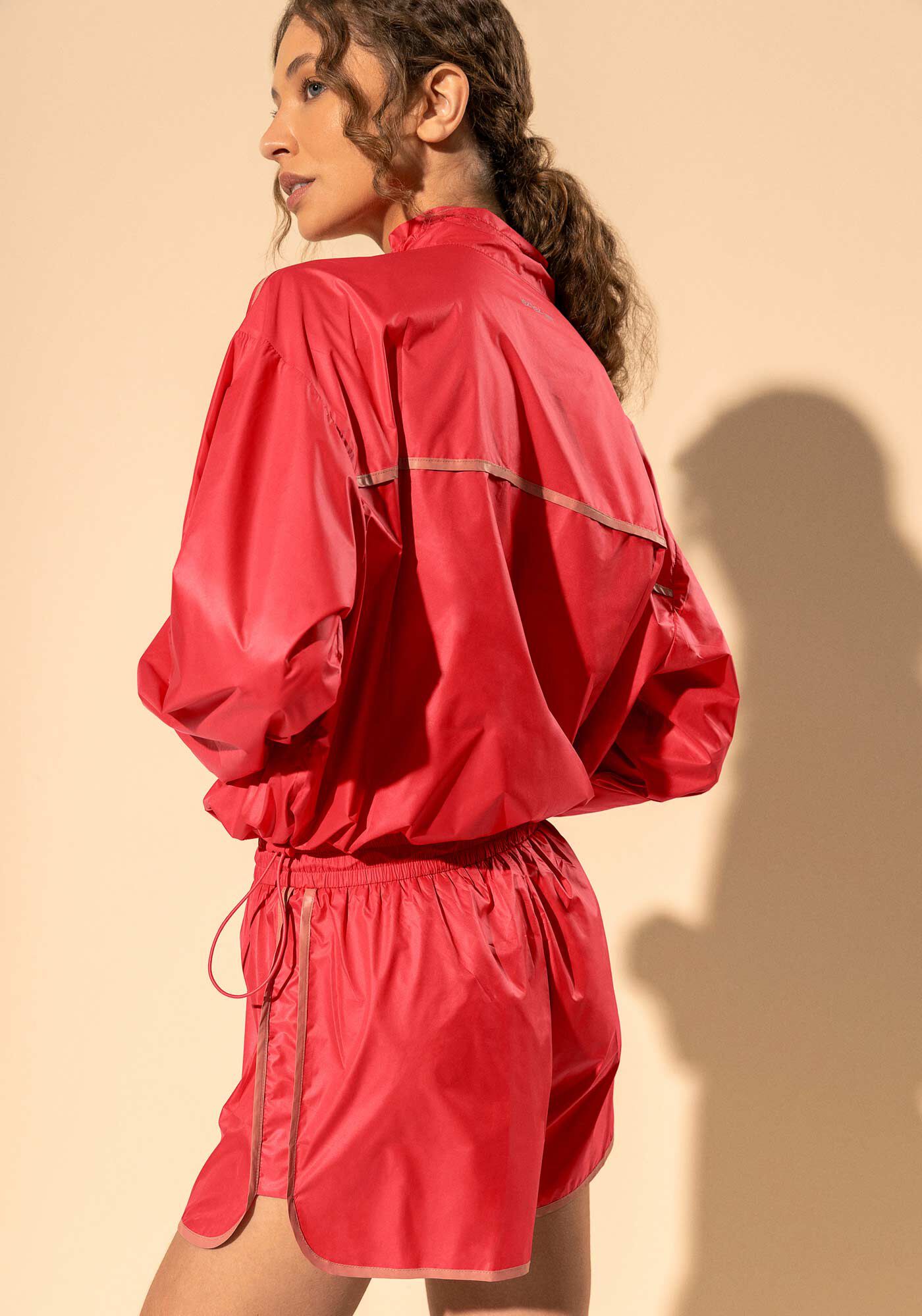 Jaqueta Esportiva Feminina Com Z&iacute;per E Regulagem Move, CORAL, large.