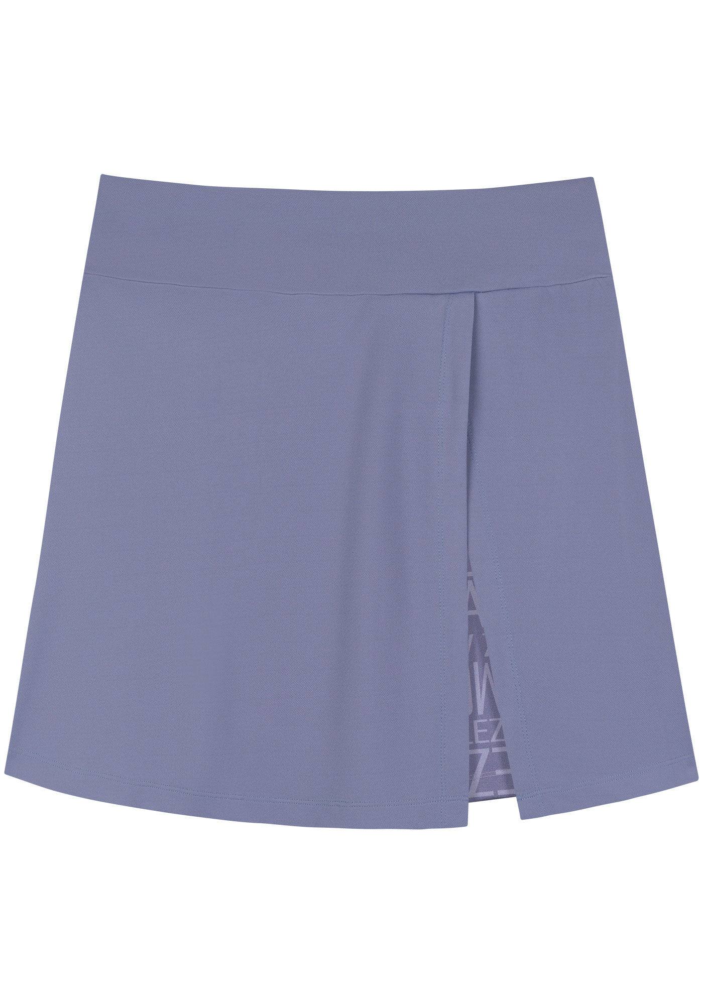 Shorts Saia De Cintura Alta Com Prote&ccedil;&atilde;o Solar, AZUL DENIM, large.