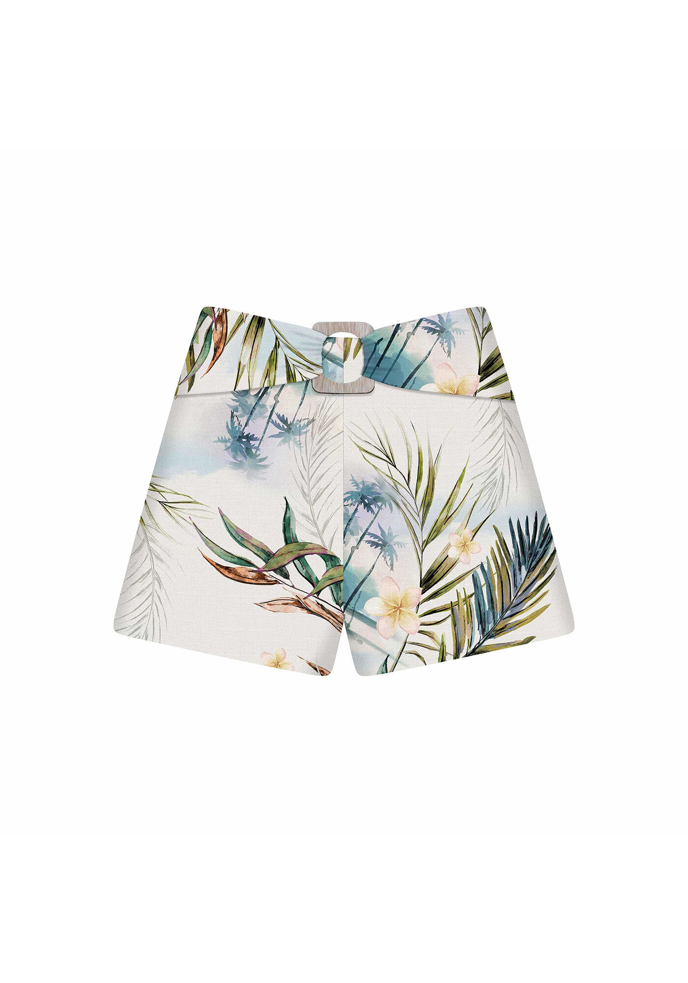 Shorts Linho com Cinto Keeling, , large.