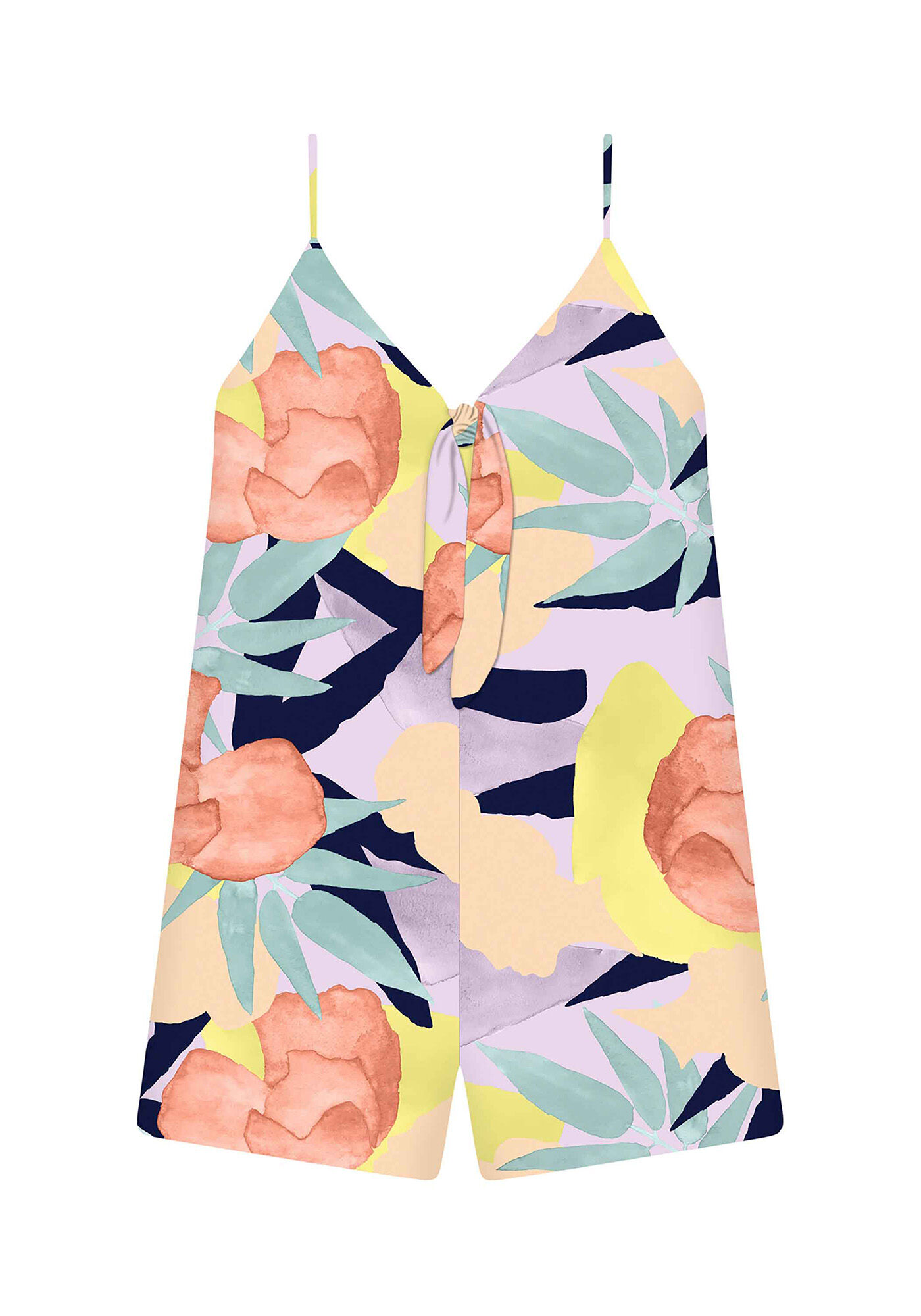 Macac&atilde;o Tecido Rayon Bali Curto, , large.