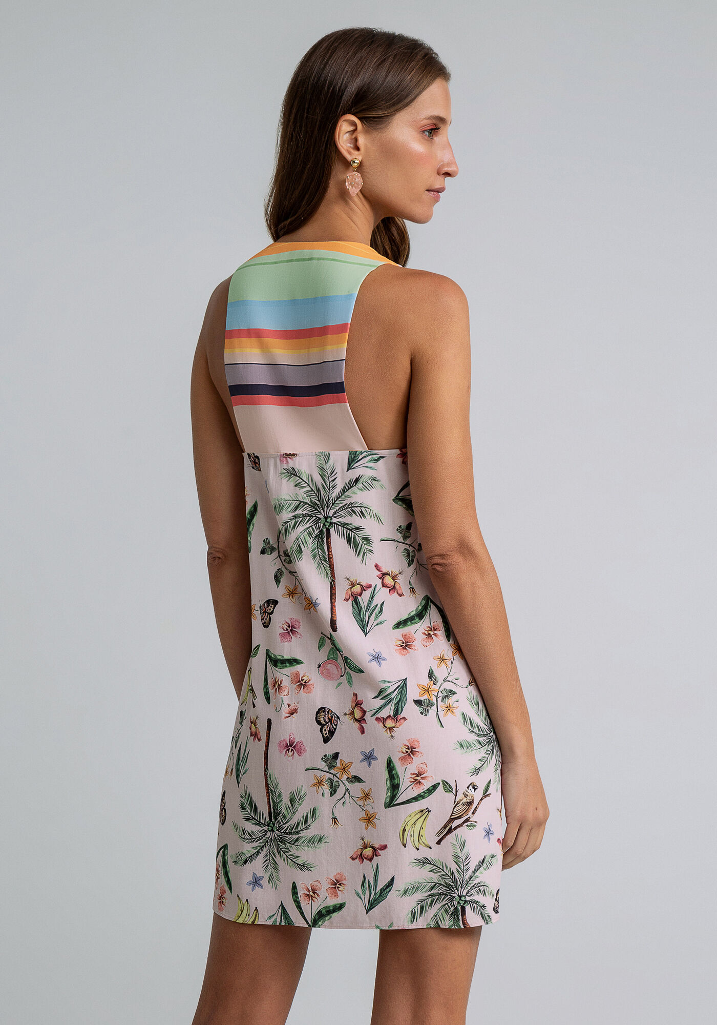 Vestido sales reto estampado