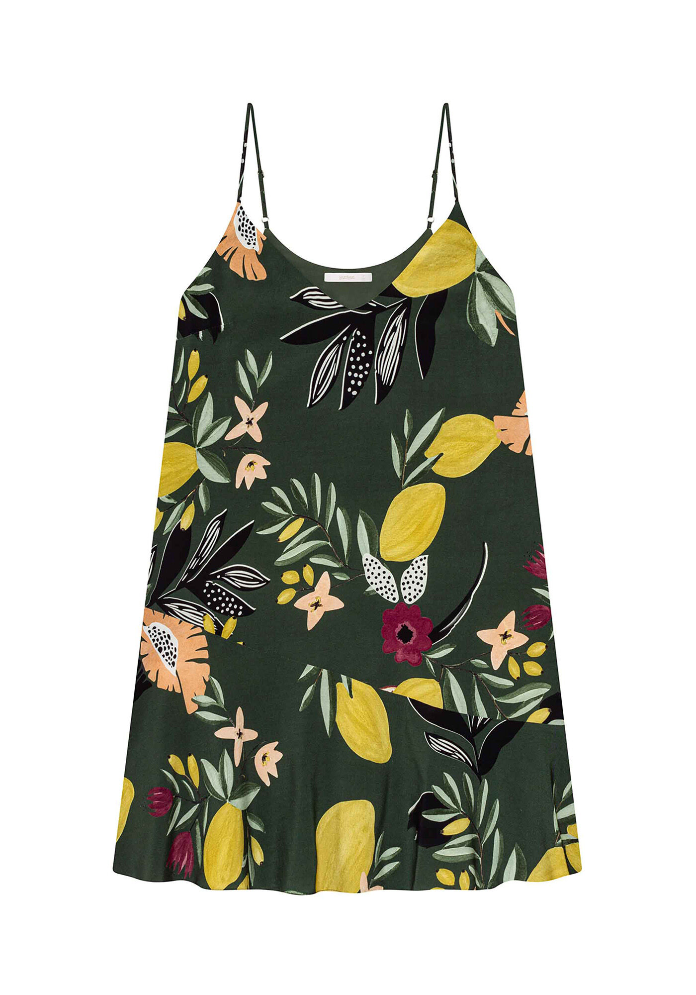 Vestido Tecido Rayon Bali Citrico, , large.