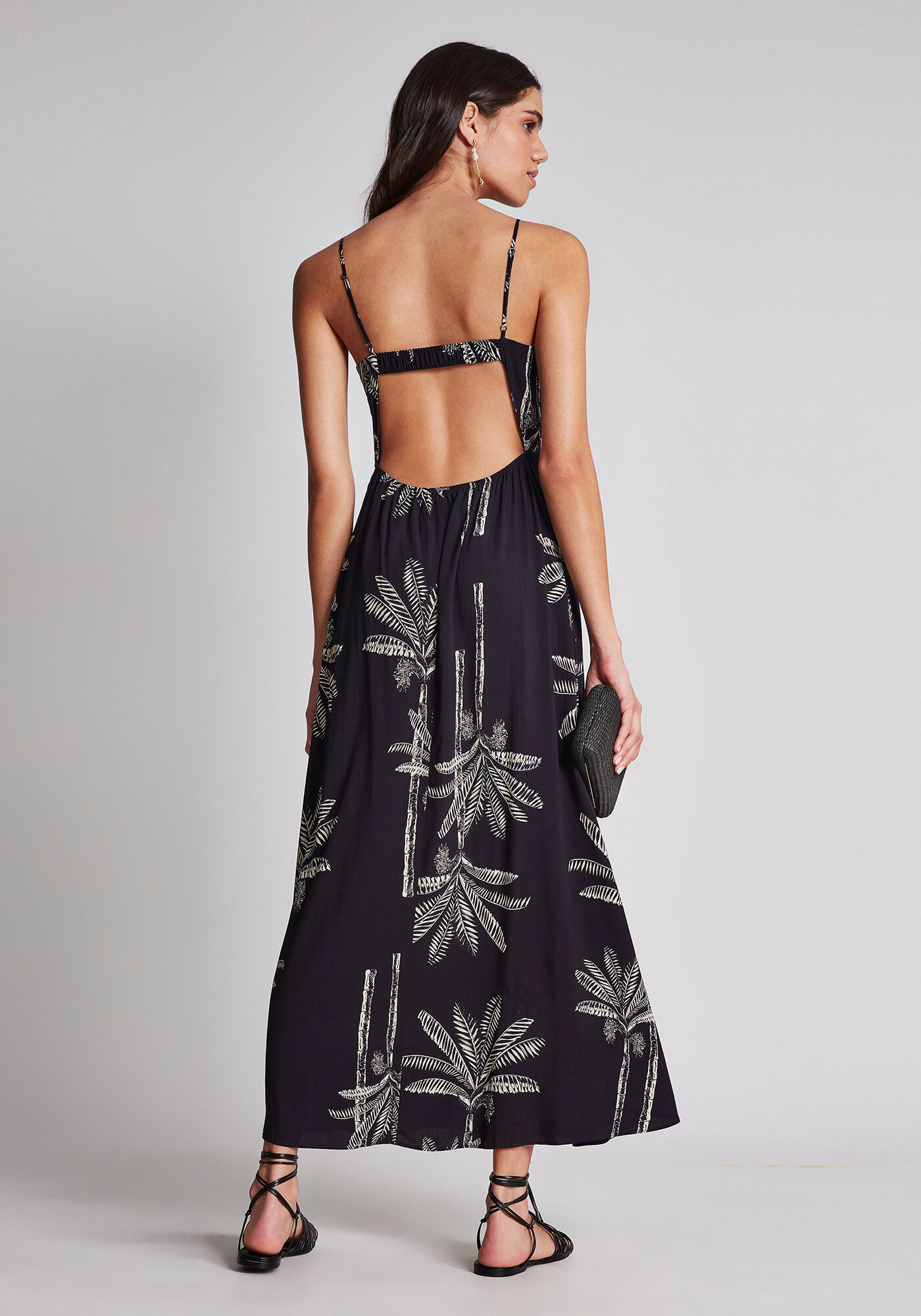 Vestido com Al&ccedil;as M&iacute;di Estampa, , large.