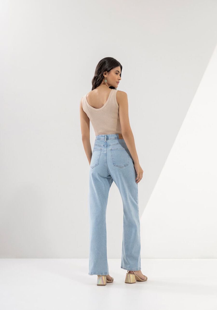 Calça Jeans Wide Leg Super Alta com Elasticidade, . Calça Jeans Wide Leg Super Alta com Elasticidade, , large.