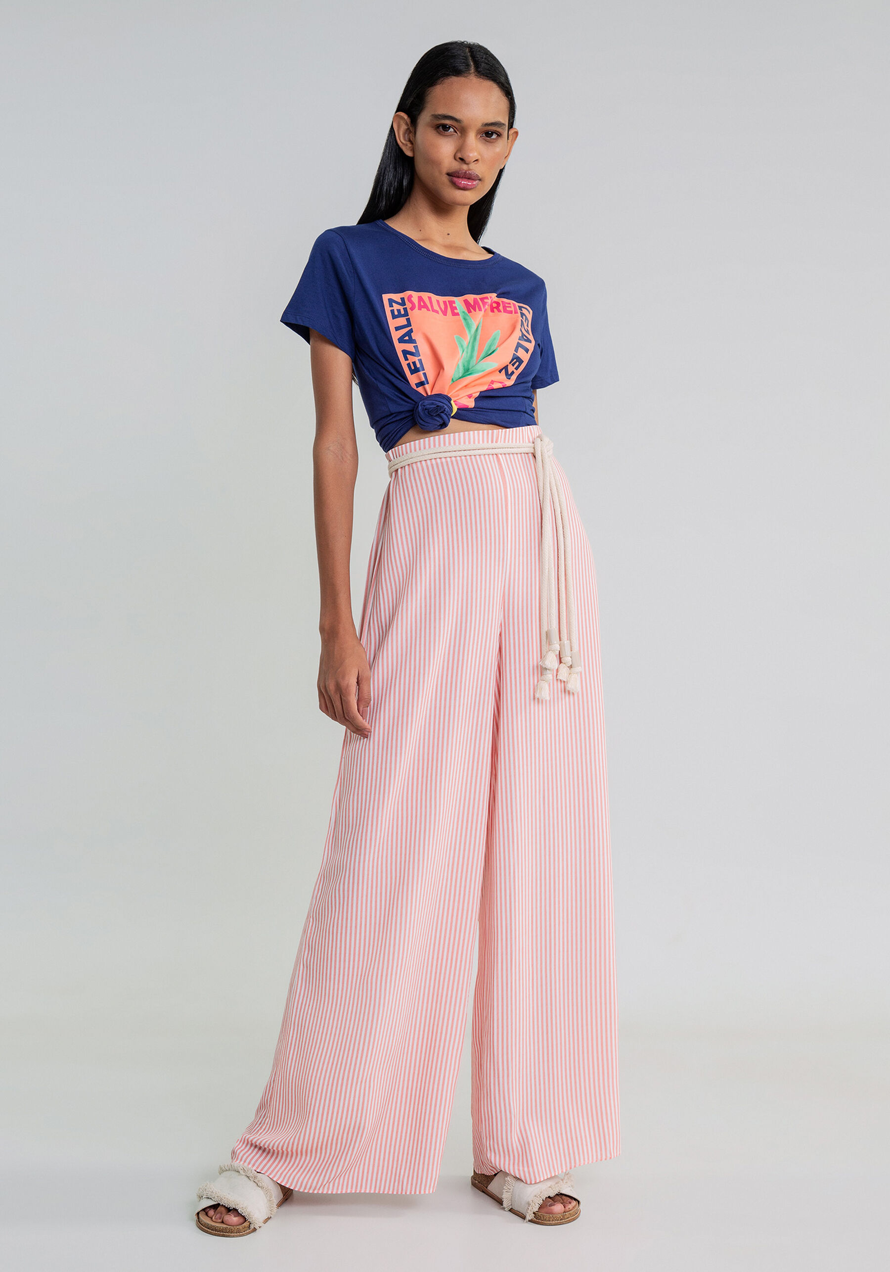 Blusa Manga Curta Estampada, . Blusa Manga Curta Estampada, , large.