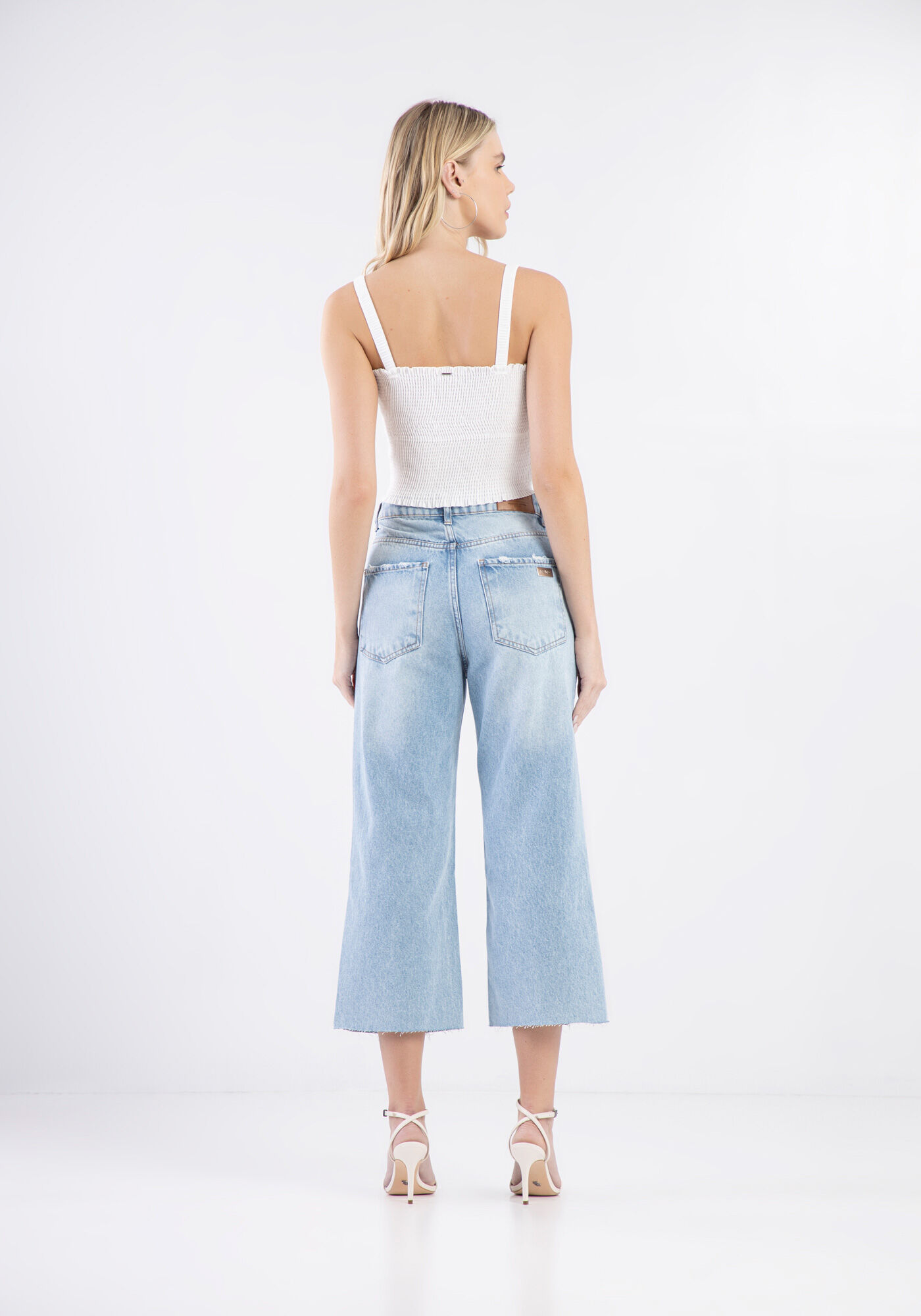 Blusa Bordada com Franzido Busto, , large.