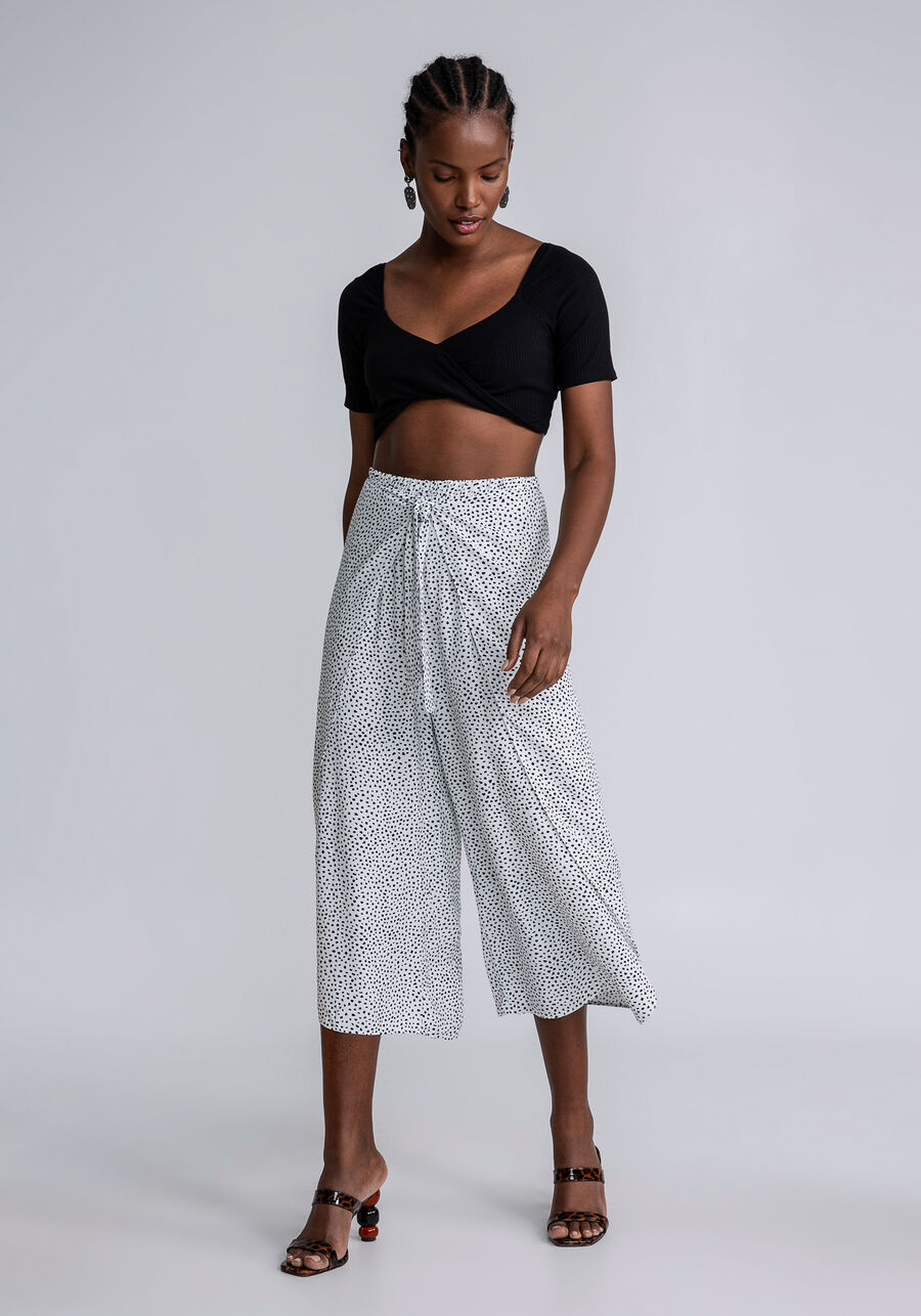 Blusa Cropped Torção Decote, . Blusa Cropped Torção Decote, , large.