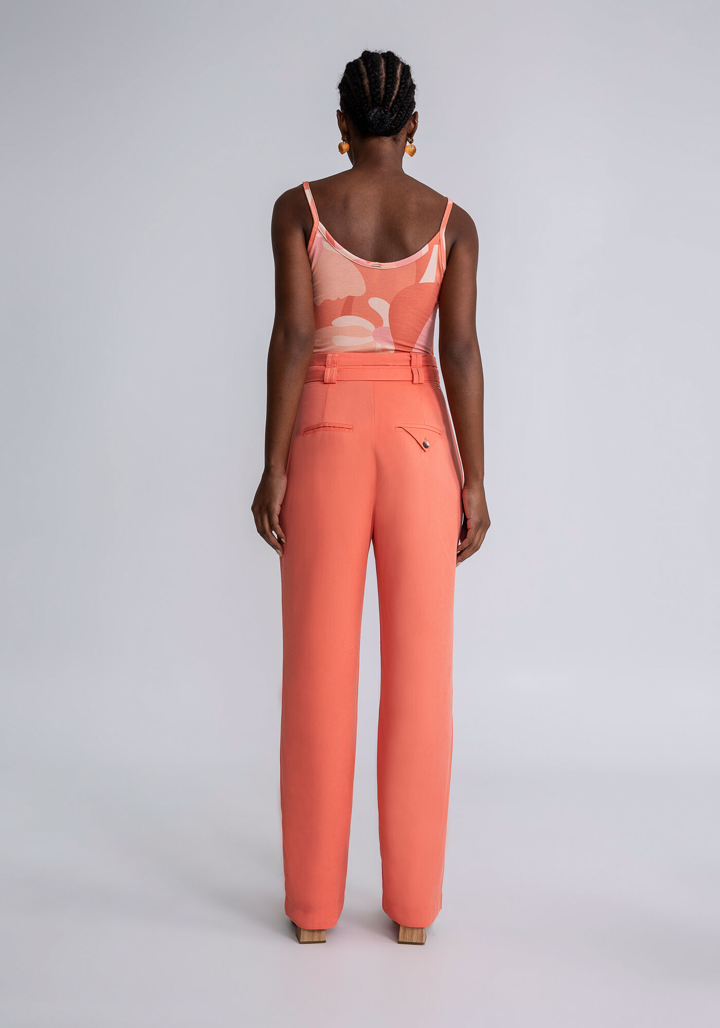 Cal&ccedil;a Carrot Detalhe C&oacute;s, SALMAO, large.