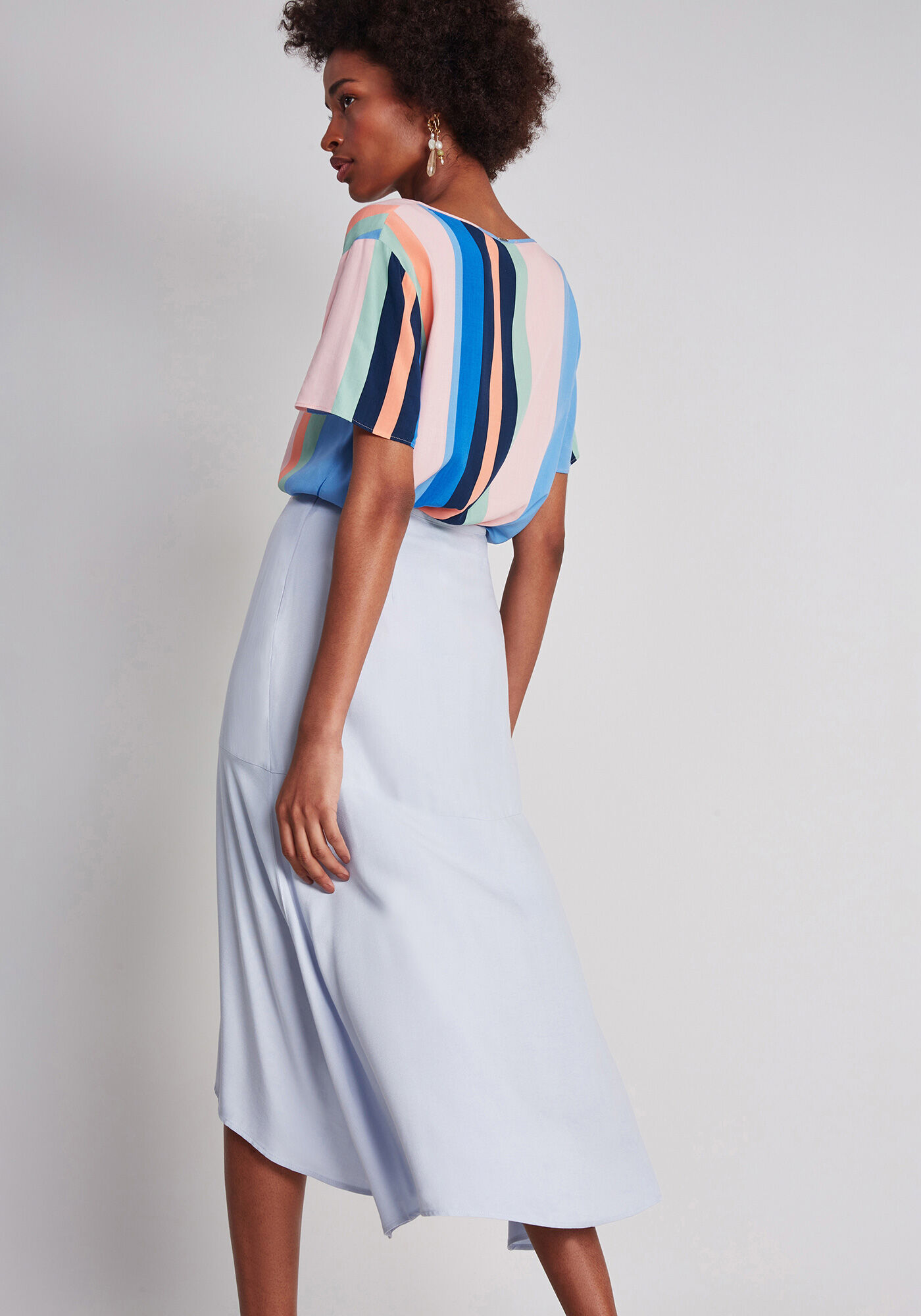 Saia M&iacute;di Babado Mullet, , large.